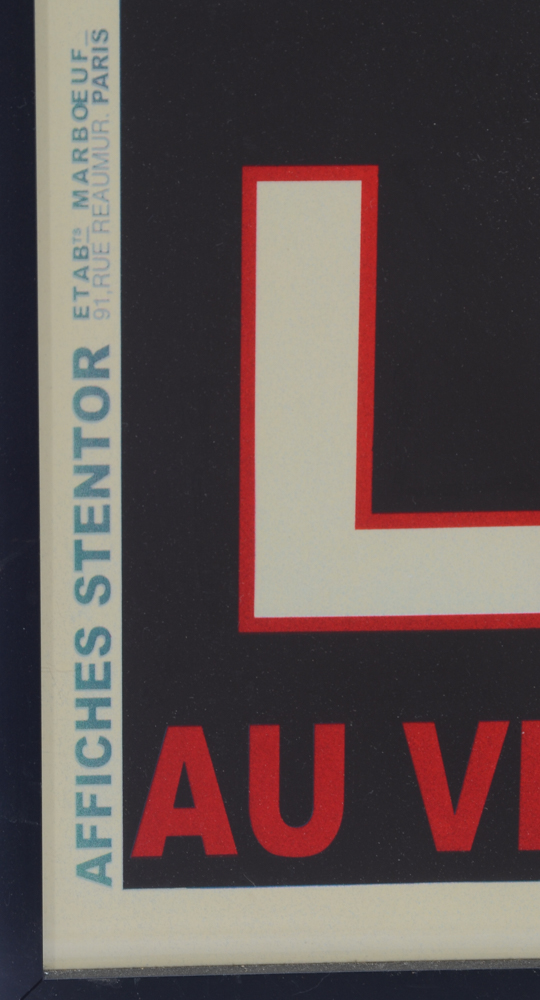 Offset Lithograph Poster After a Kina Lillet Aperitif Advertisement