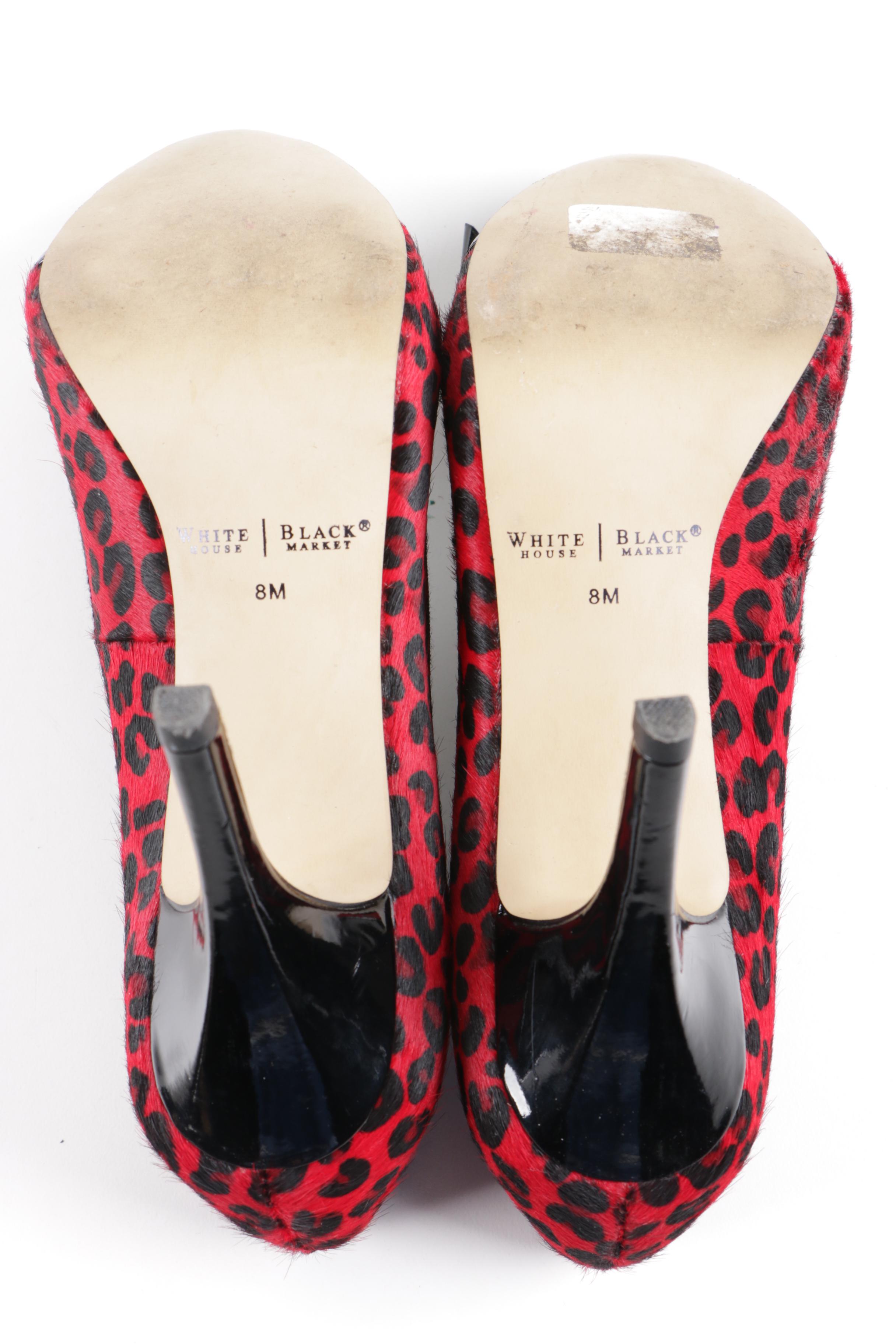 Women's White House Black Market and Paris Hilton High Heels