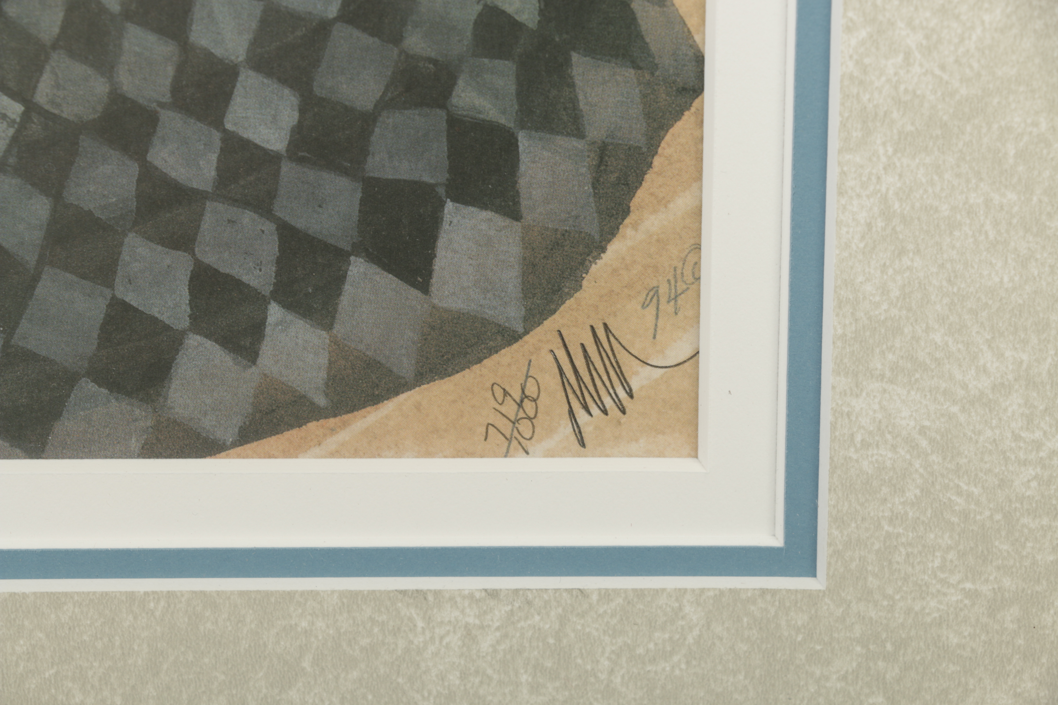 Limited Edition Offset Lithograph After P. Buckley Moss "Grandma's Story"