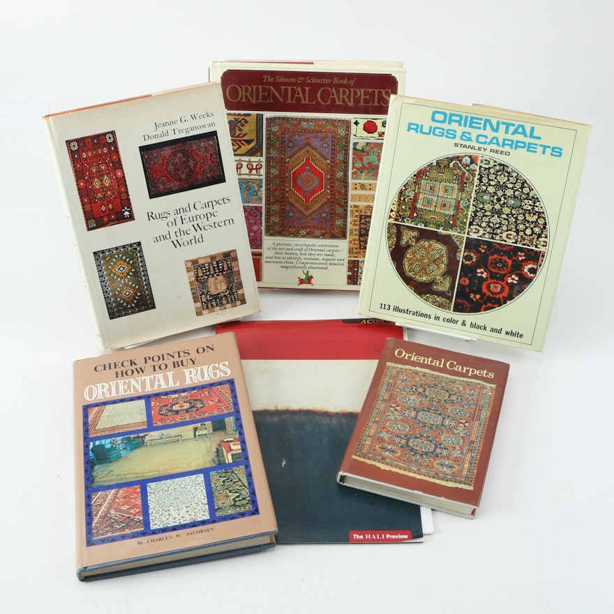 1967 "Oriental Rugs and Carpets" and Other Books