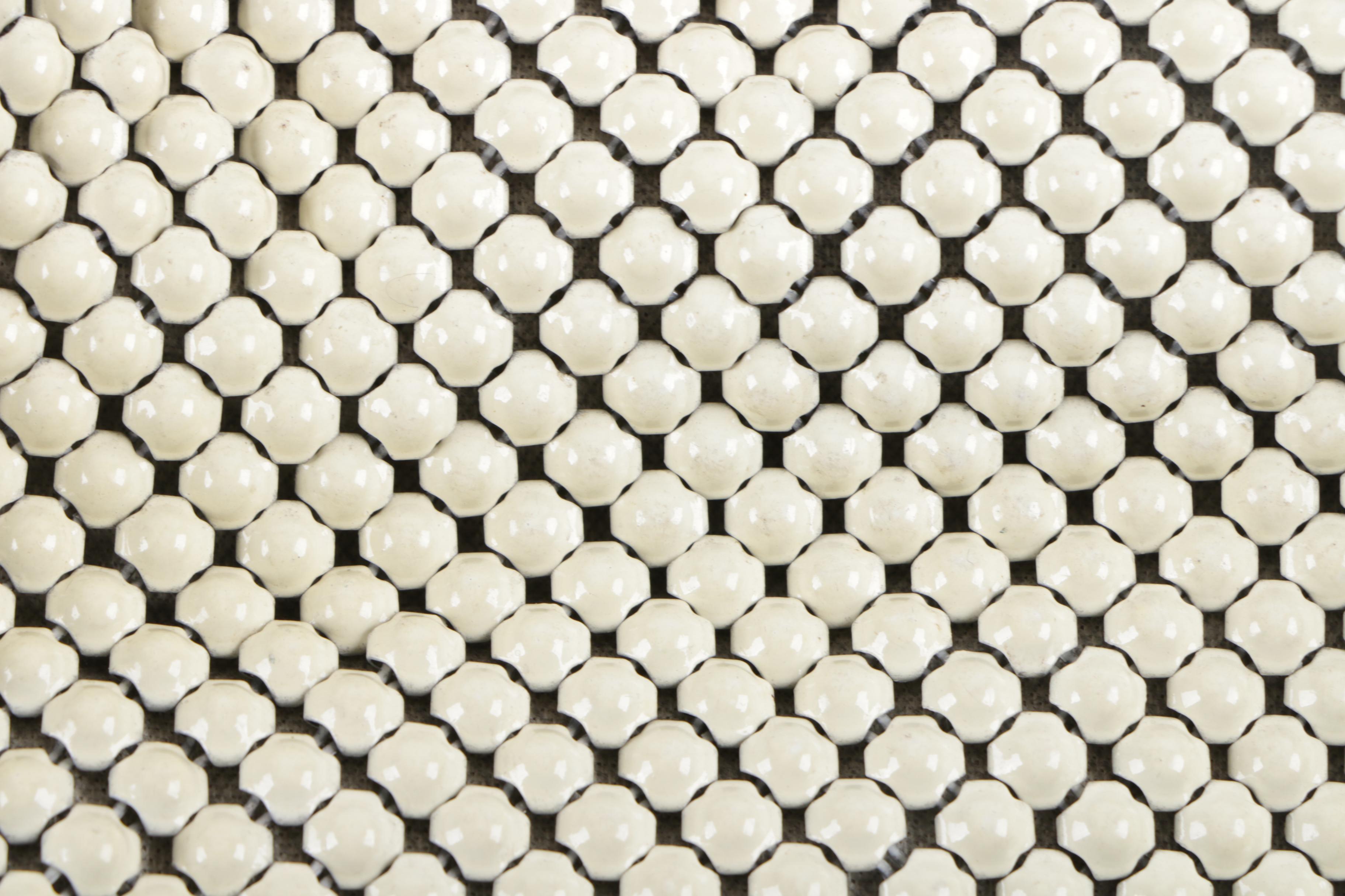 Vintage Whiting & Davis  Co. Alumesh Handbag with Bakelite