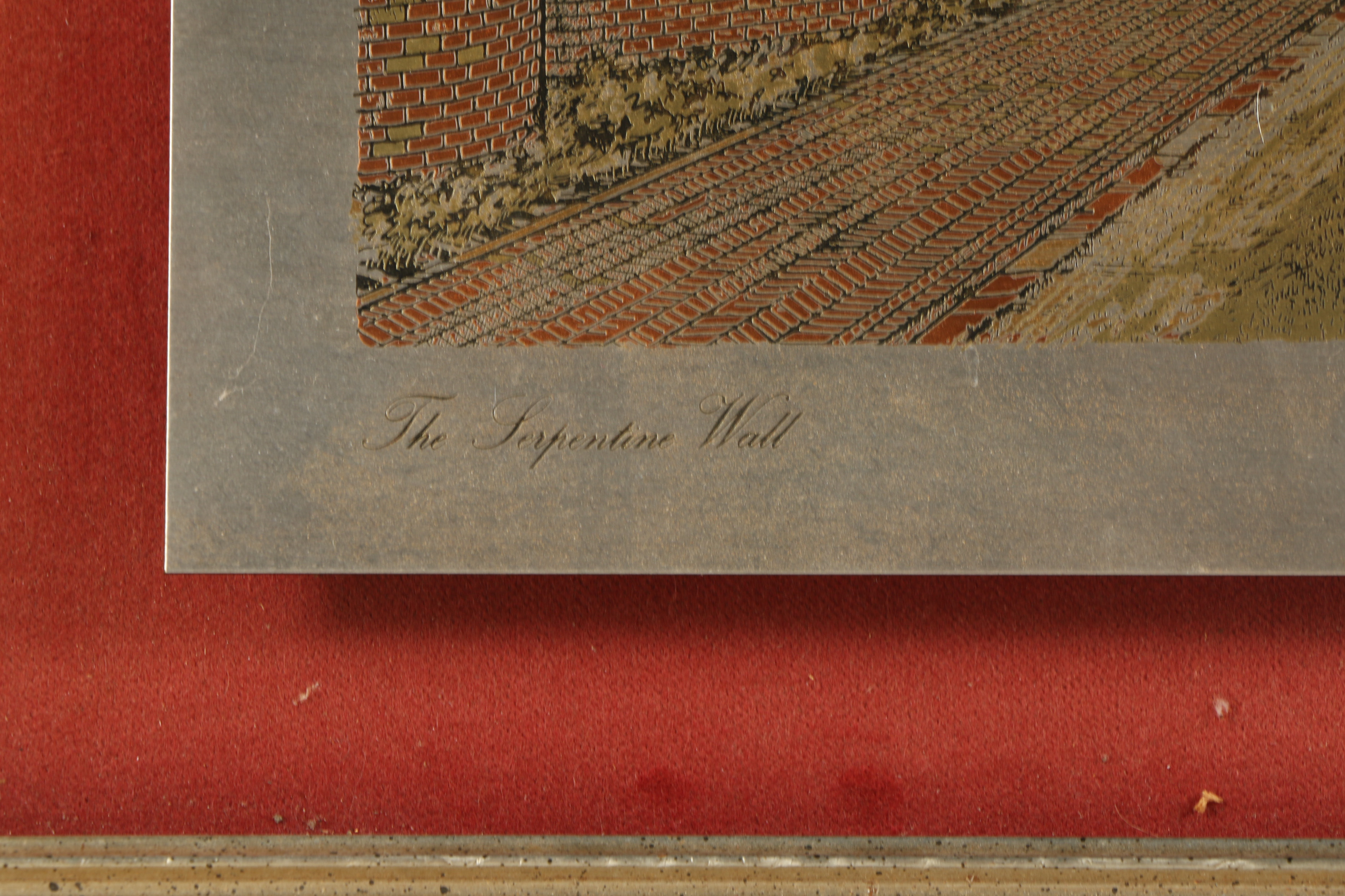 Reed & Barton Damascene University of Virginia Etchings