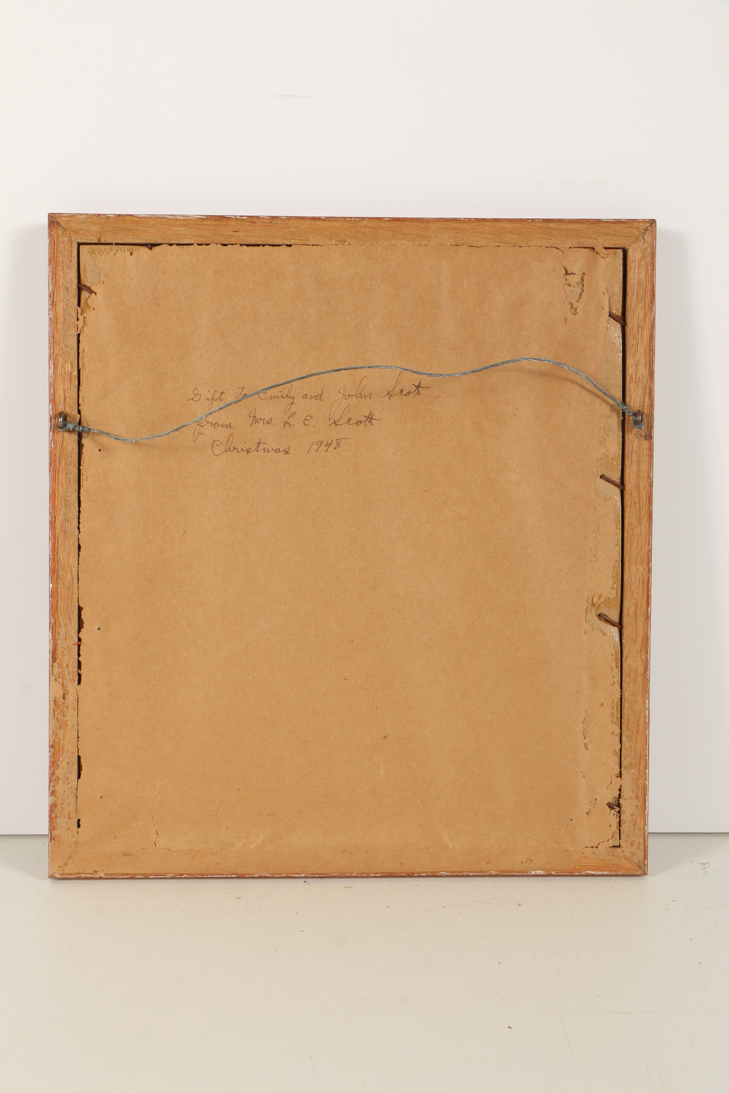 E. Scott Watercolor Painting