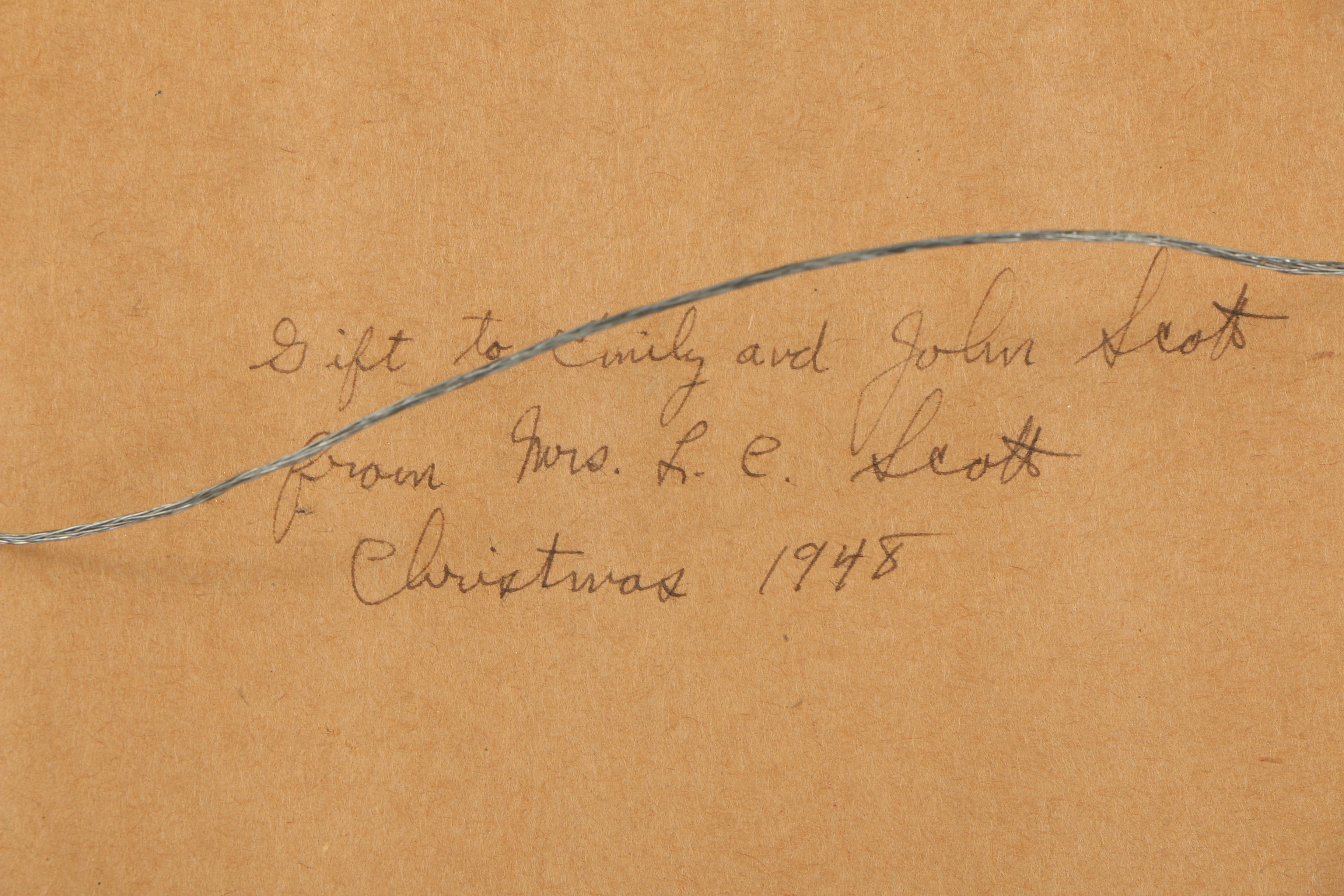 E. Scott Watercolor Painting