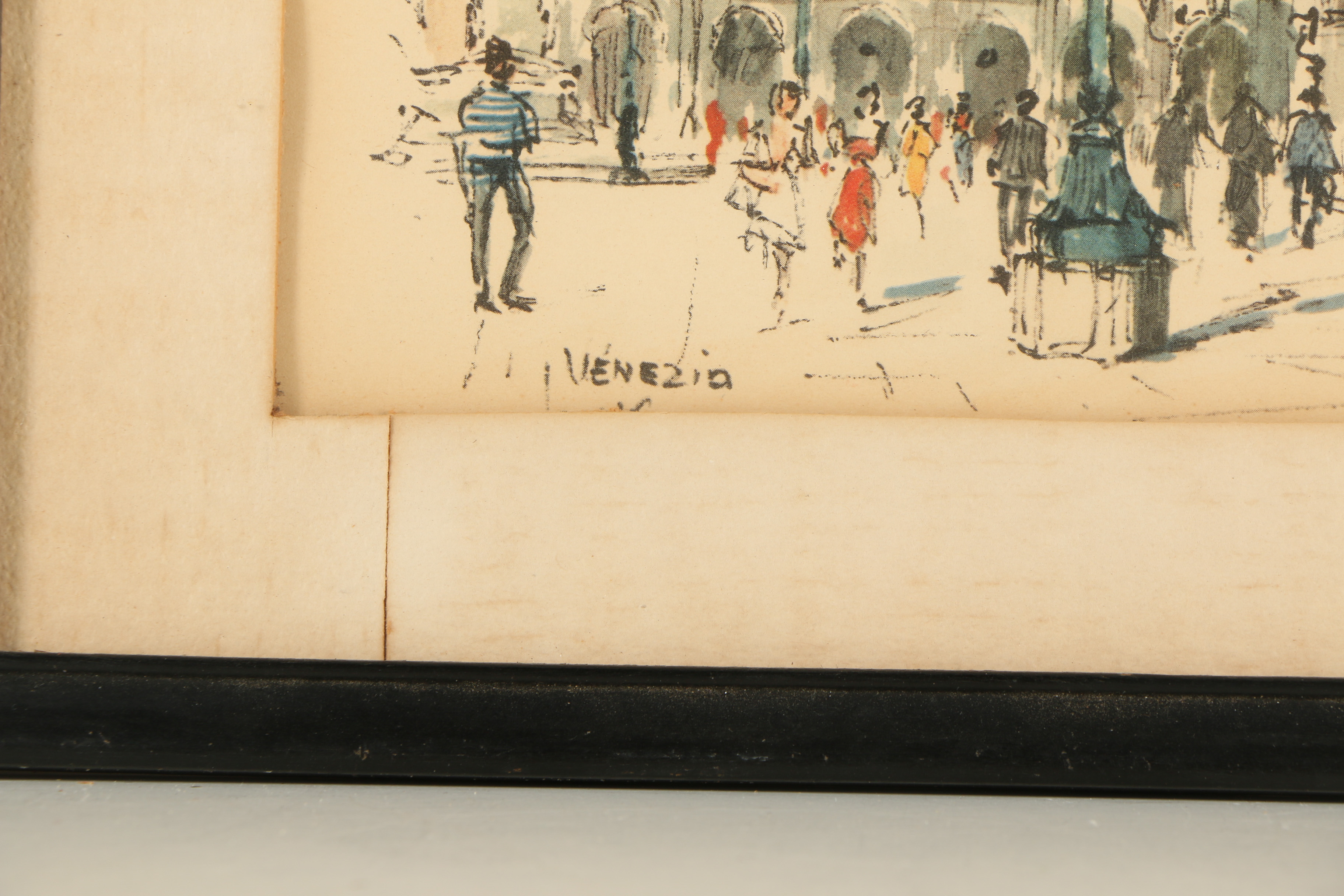 Two Offset Lithographs After Paintings of Venice