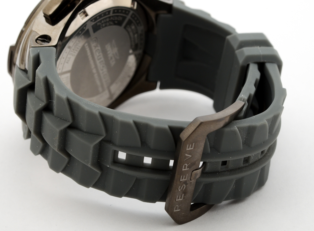 Invicta "Excursion" Chronograph With Purple-Accented Dial