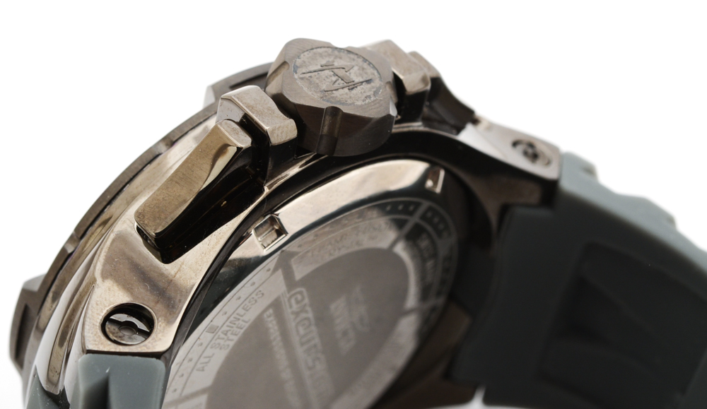 Invicta "Excursion" Chronograph With Purple-Accented Dial