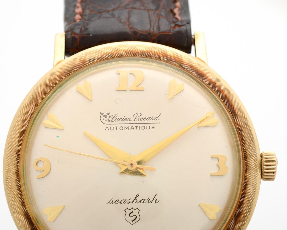 Vintage Lucien Piccard "Seashark" Automatic Watch
