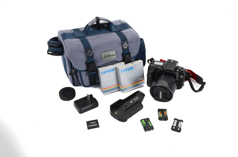 Canon Eos A2 Camera with Accessories