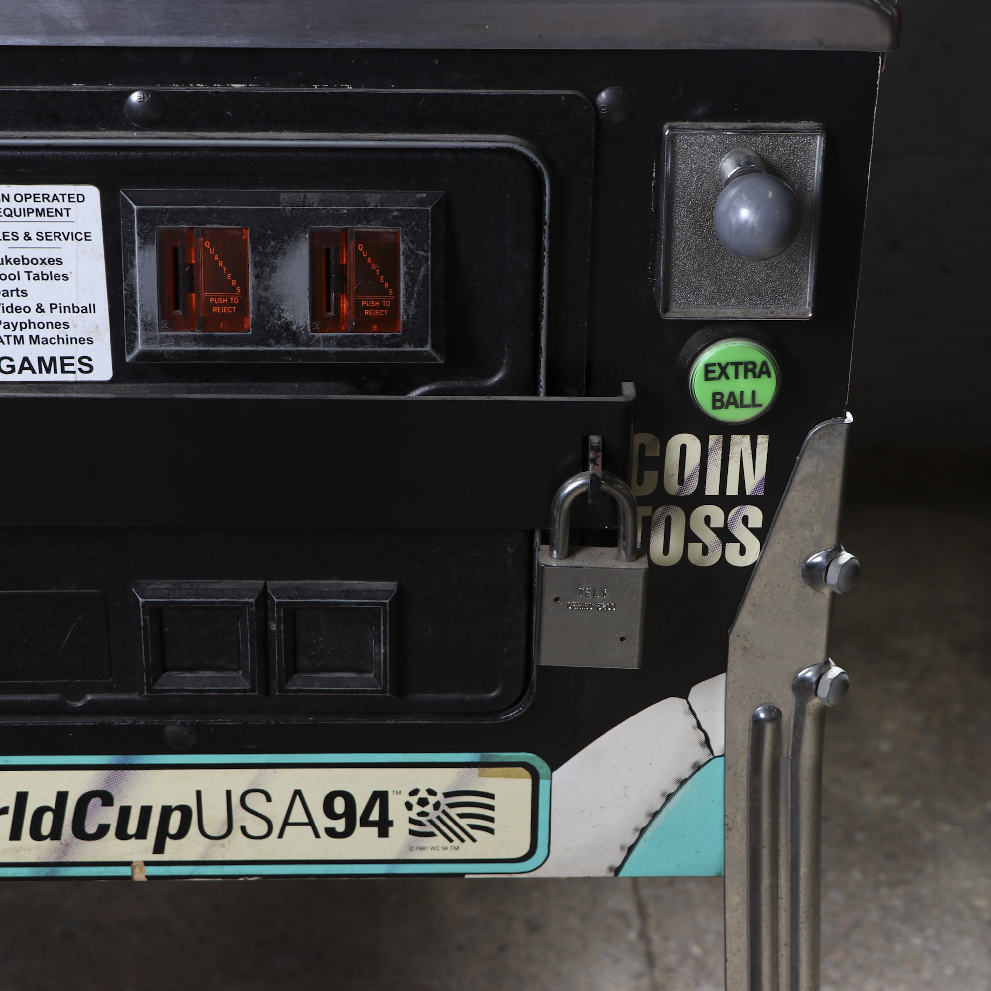 Bally 1994 World Cup Soccer Pinball Machine