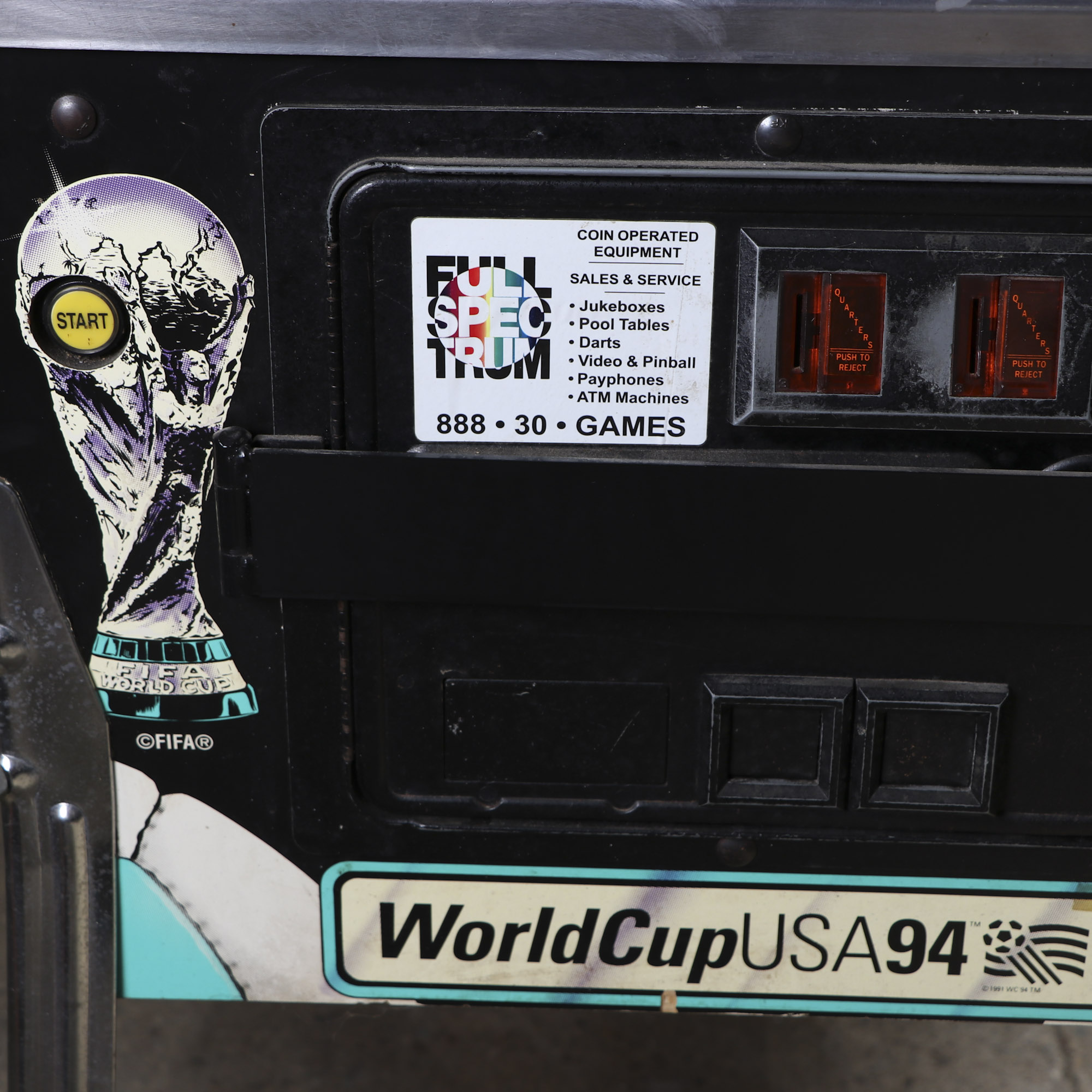 Bally 1994 World Cup Soccer Pinball Machine