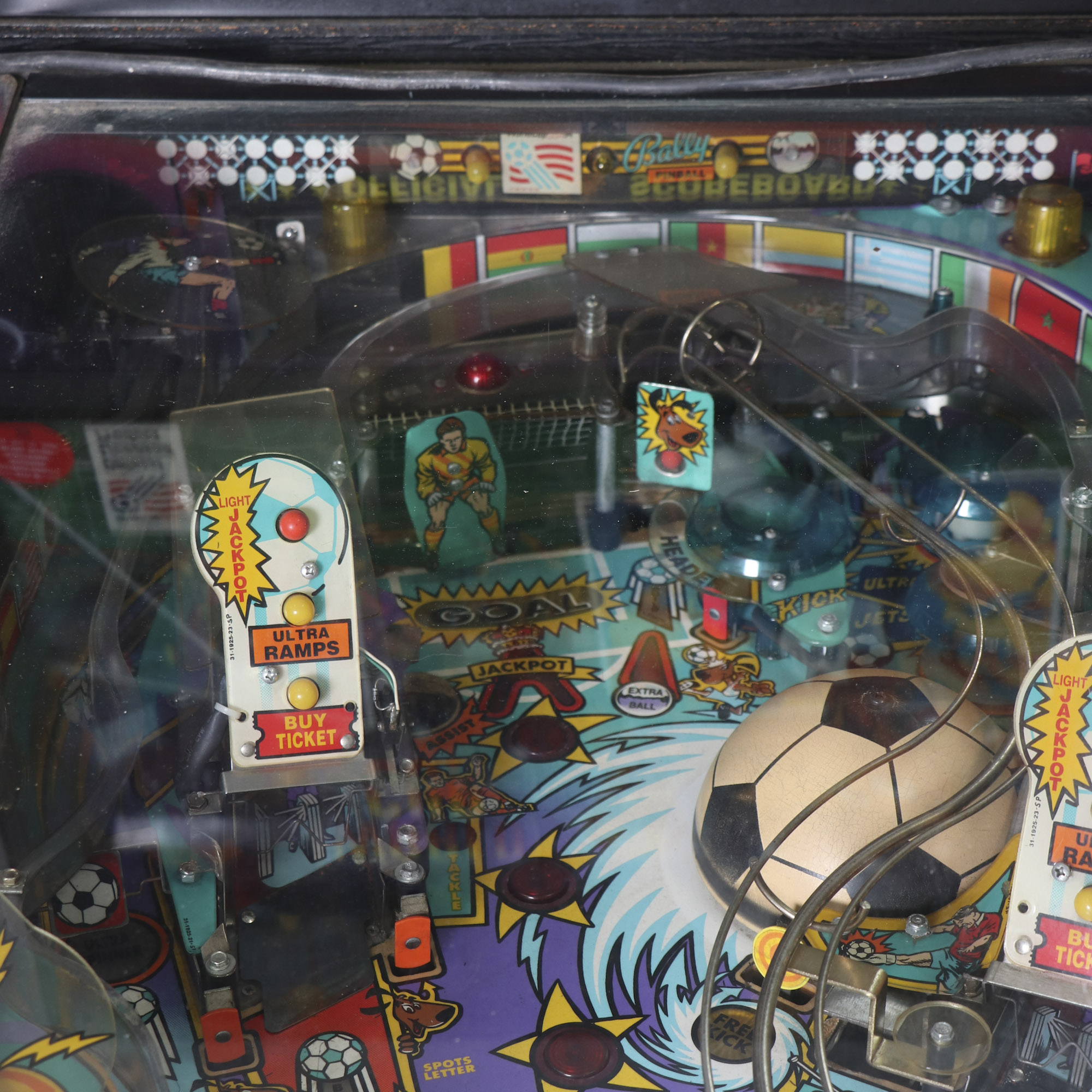Bally 1994 World Cup Soccer Pinball Machine