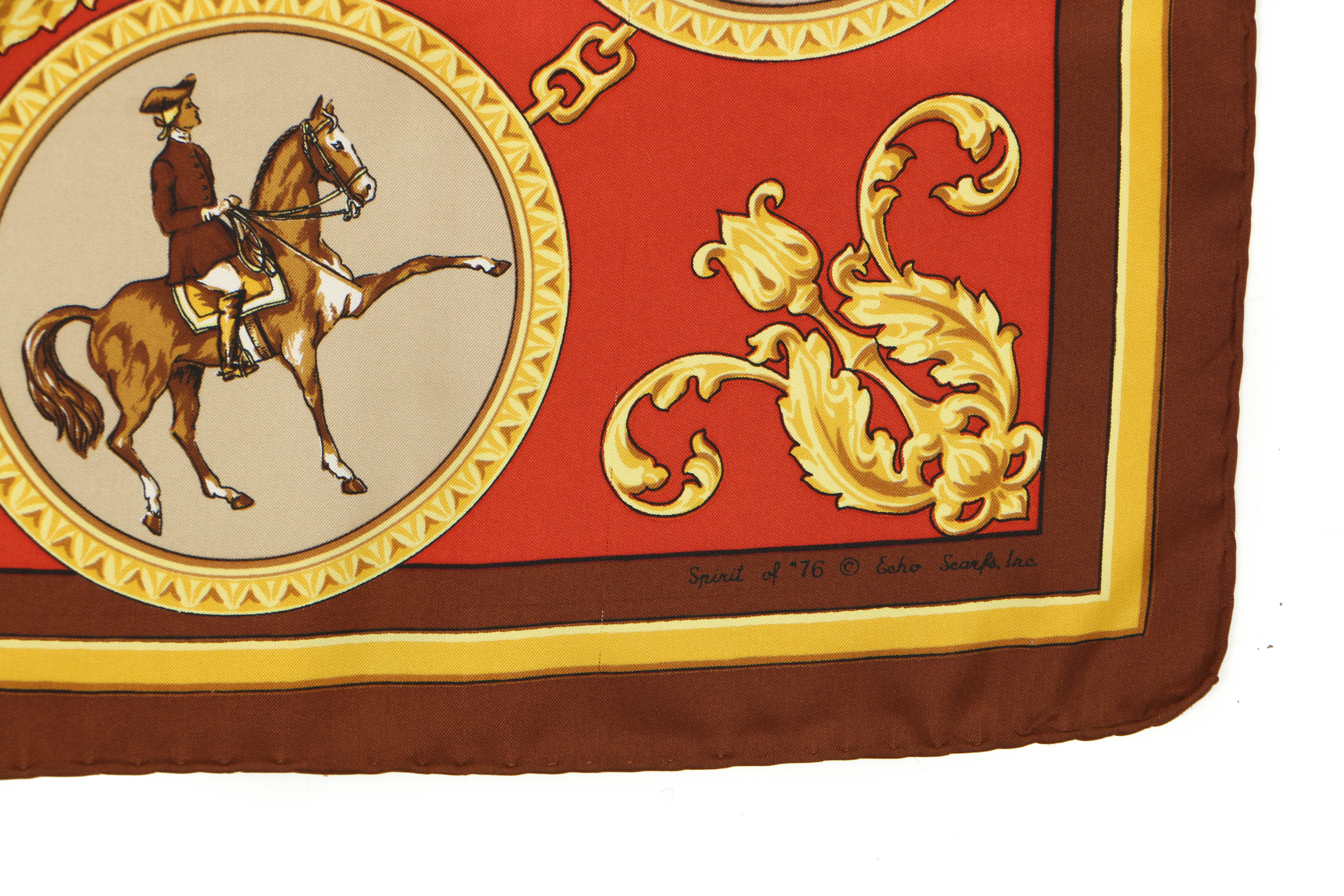 Echo Silk Equestrian "Spirit of '76" Scarf