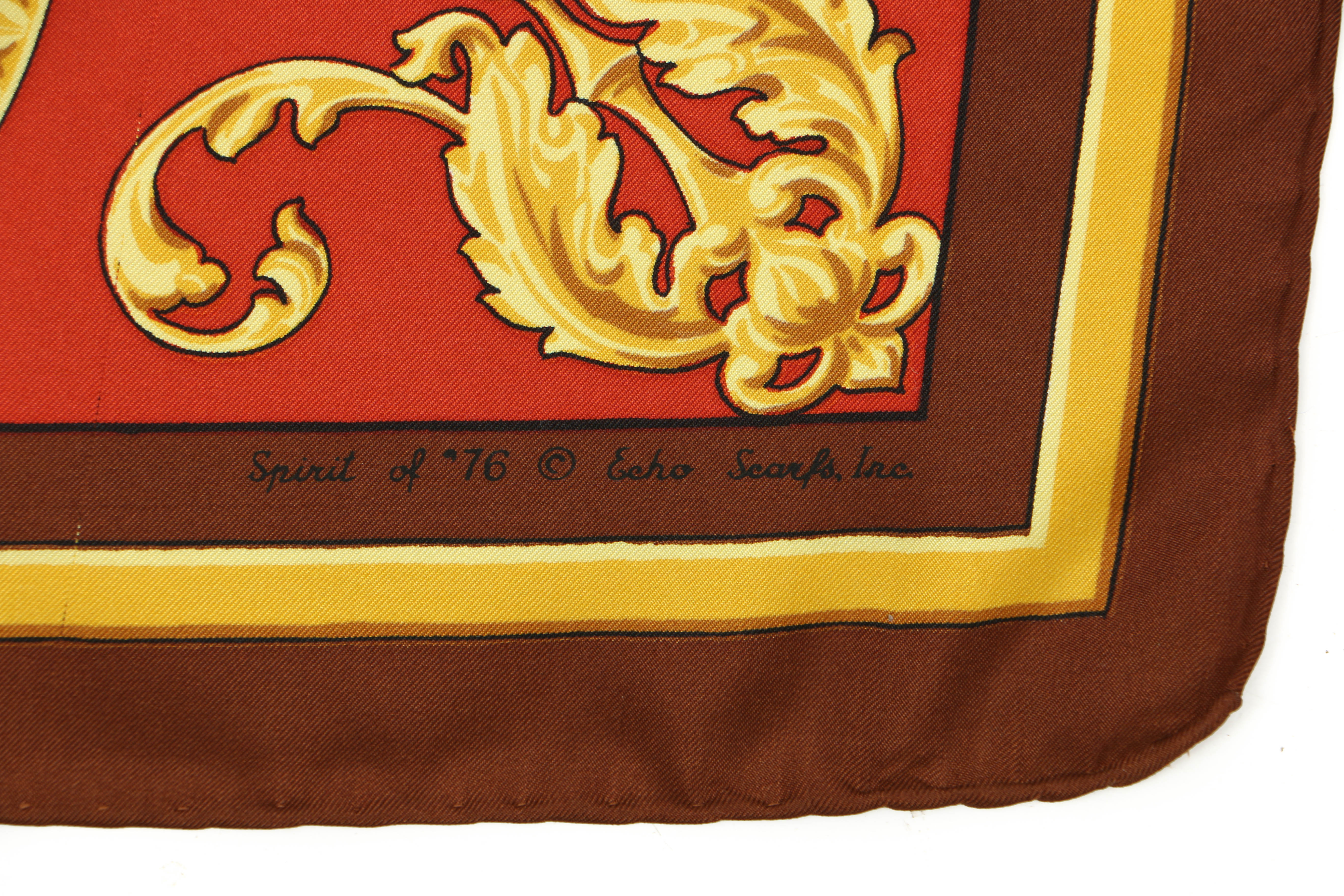 Echo Silk Equestrian "Spirit of '76" Scarf