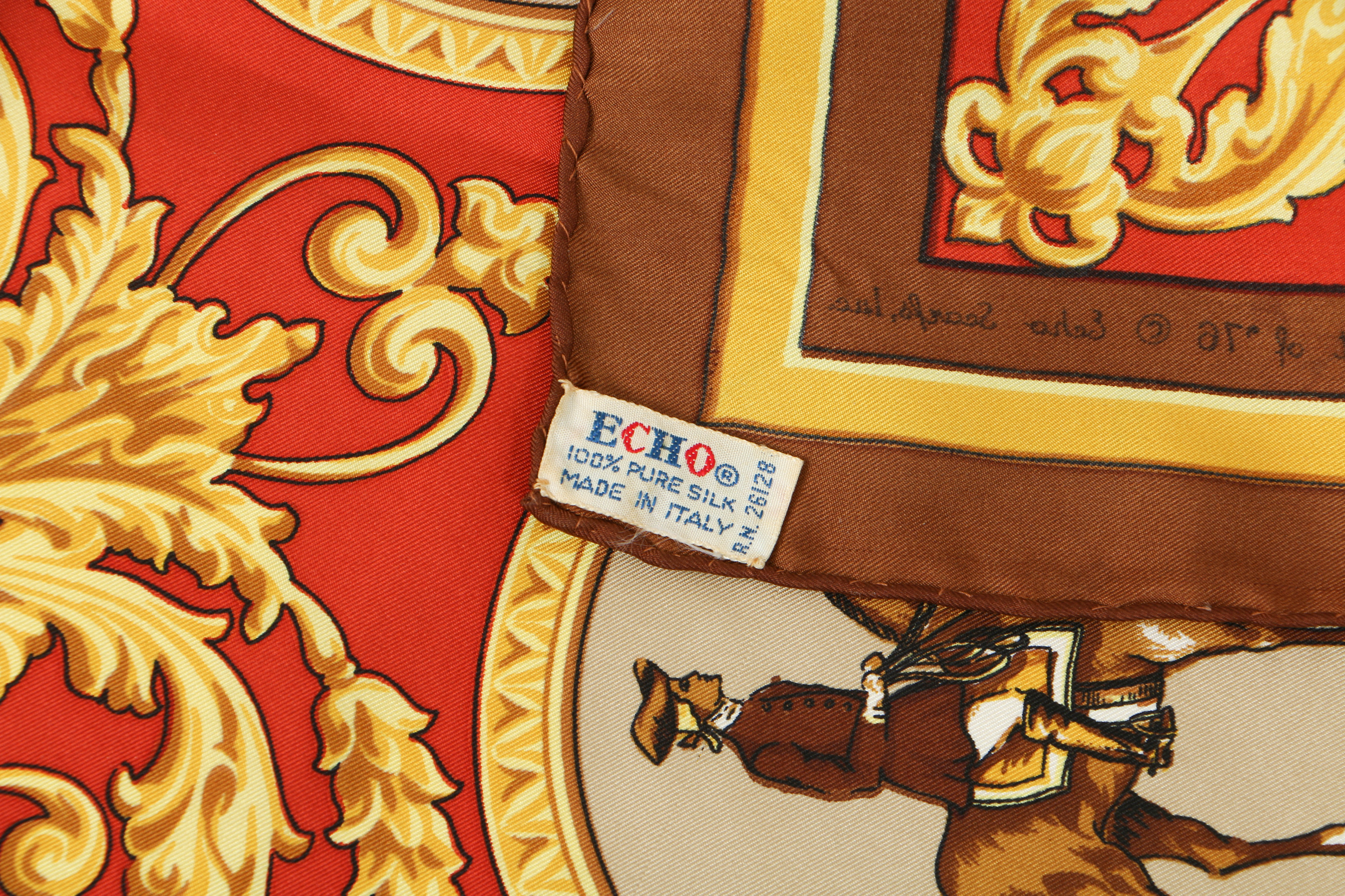 Echo Silk Equestrian "Spirit of '76" Scarf