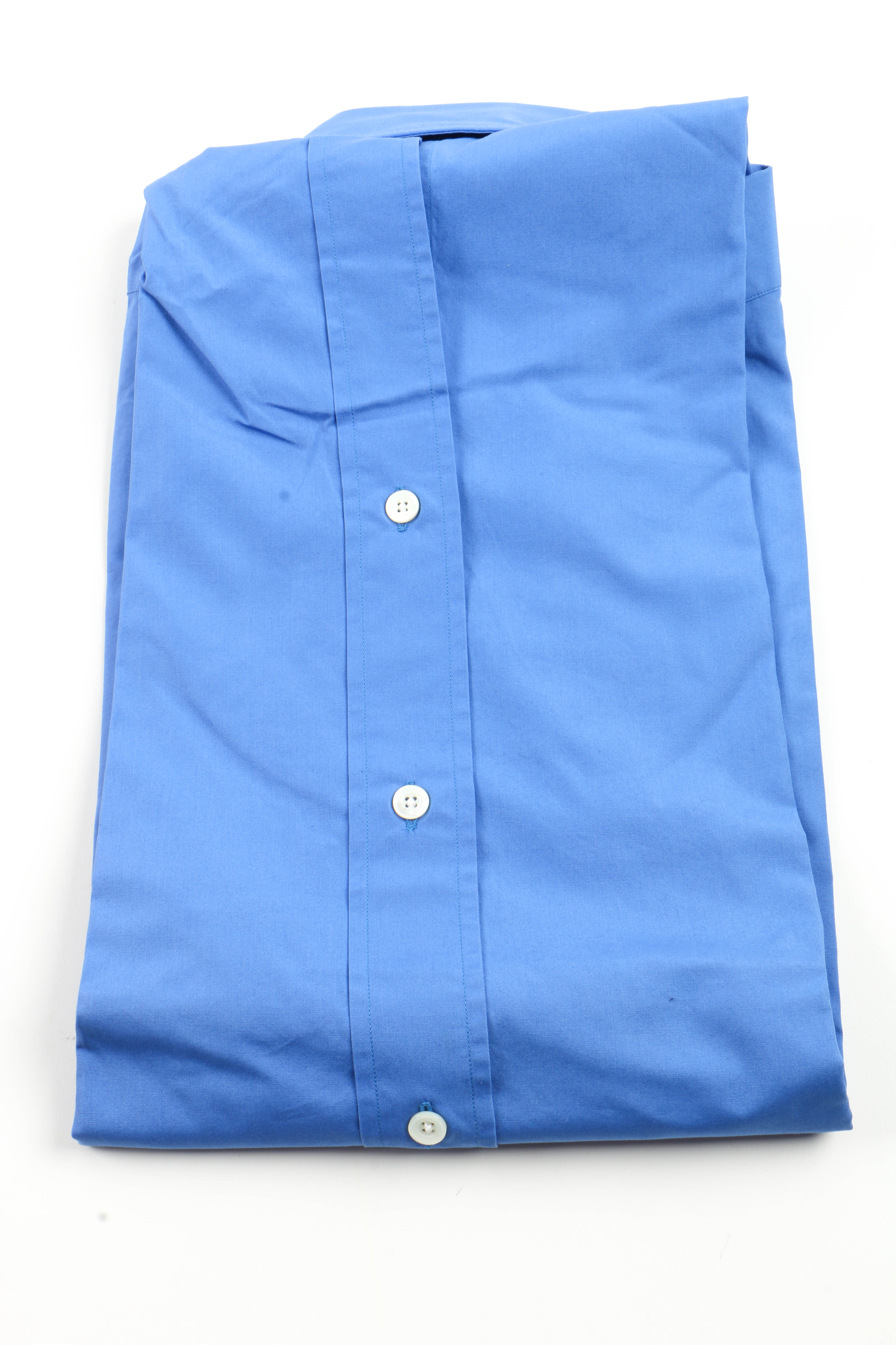 Hermès French Blue Cotton Dress Shirt