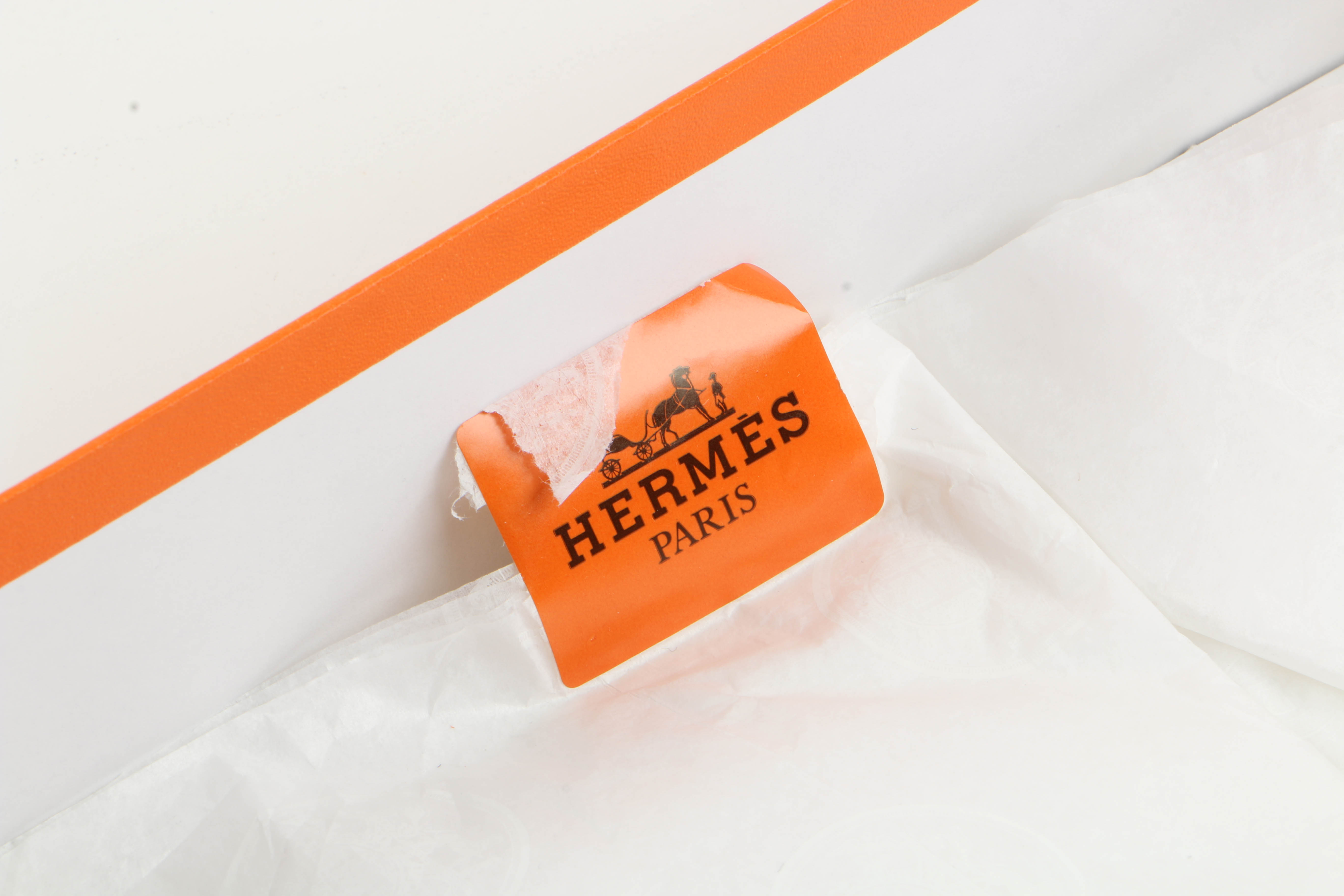 Hermès French Blue Cotton Dress Shirt