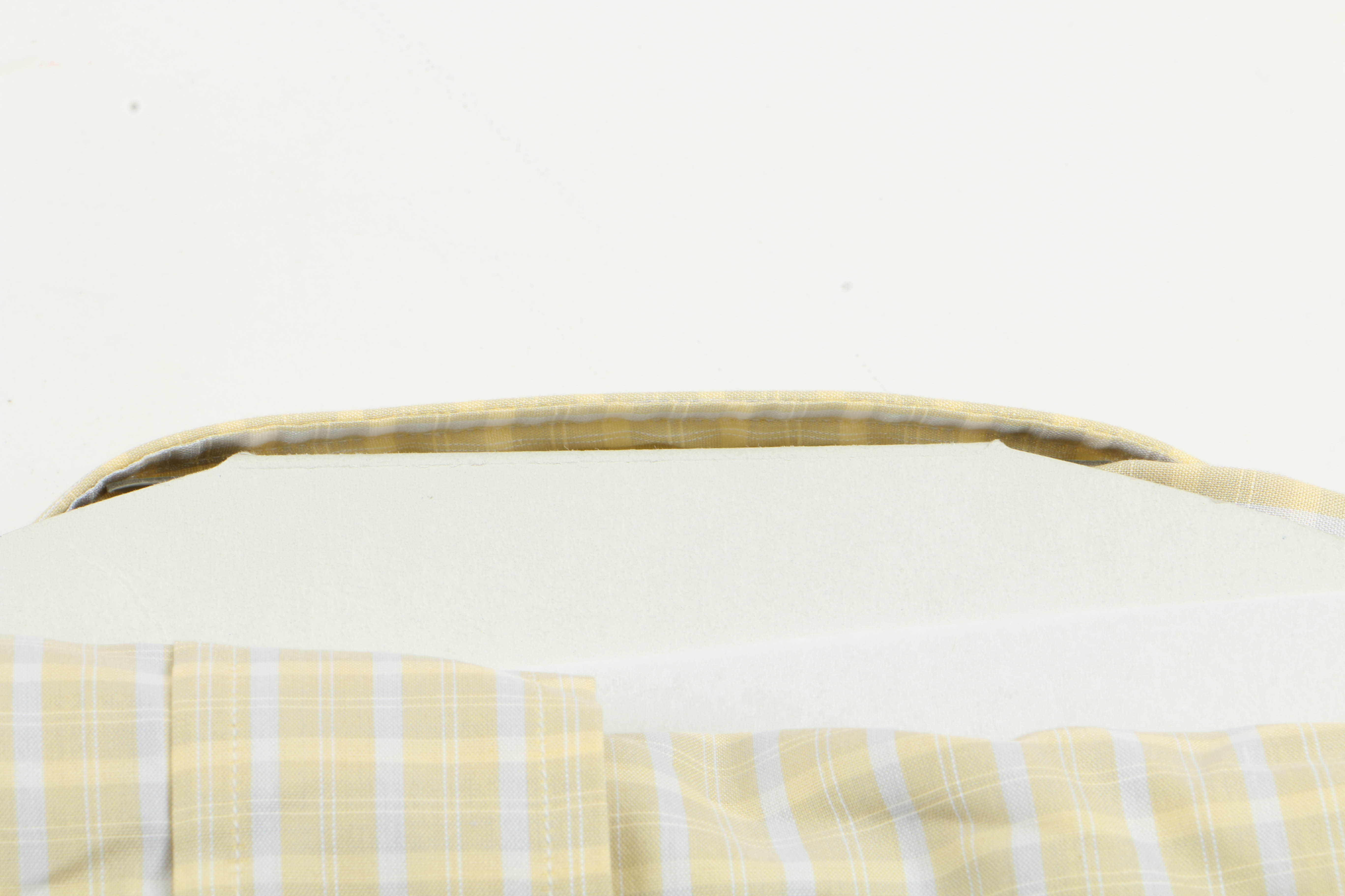 Hermès Yellow Plaid Button Down Dress Shirt