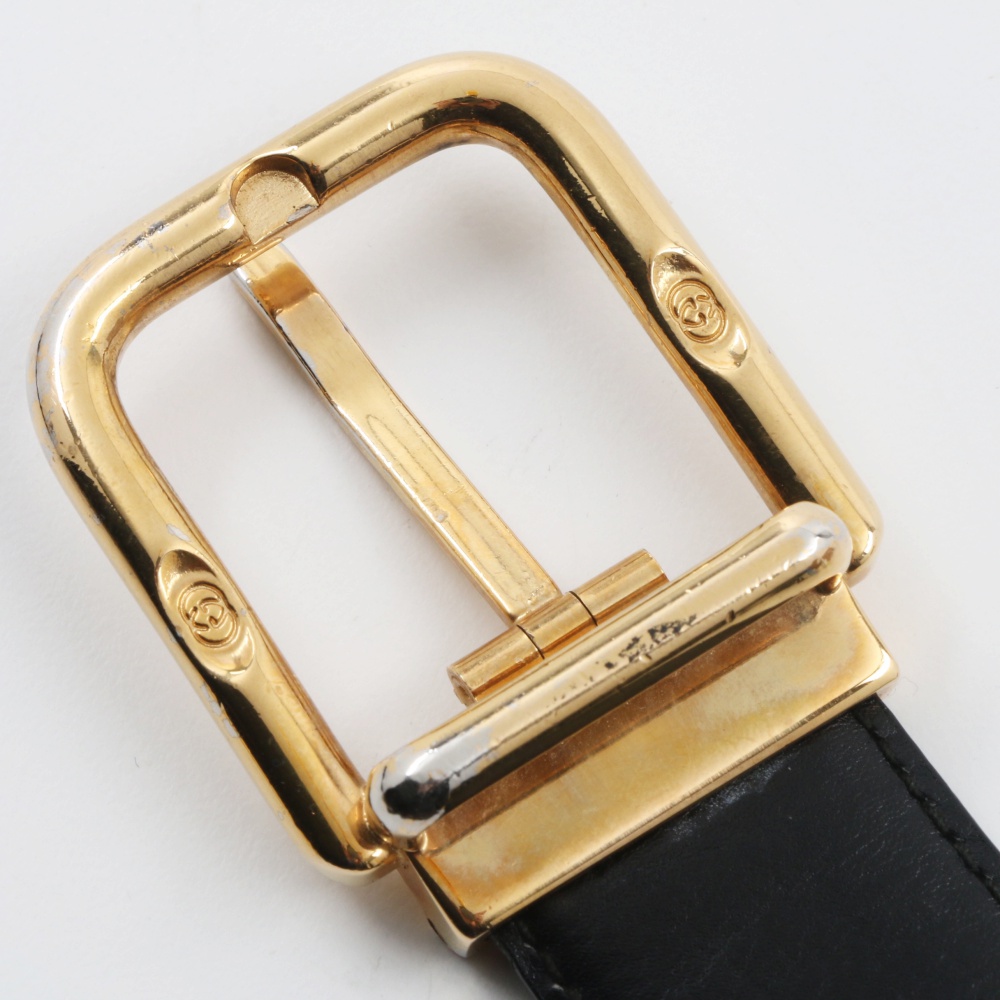 Three Gucci Mens Crocodile and Lizard Skin Belts