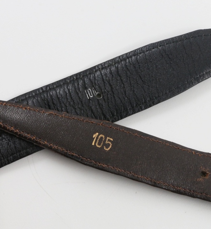 Three Gucci Mens Crocodile and Lizard Skin Belts