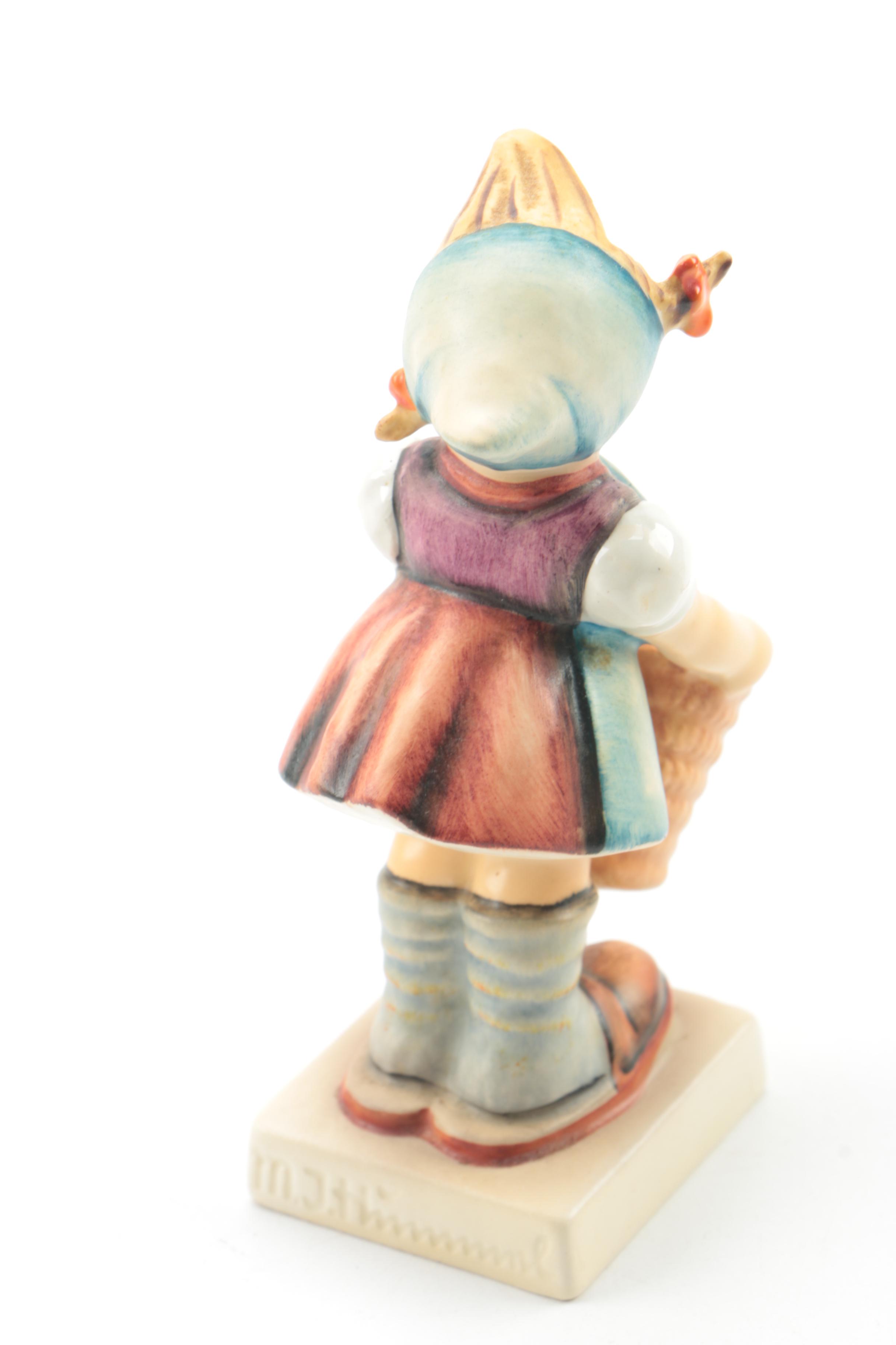 Hummel Figurines Including "Little Gardener" and "Singing Lesson"