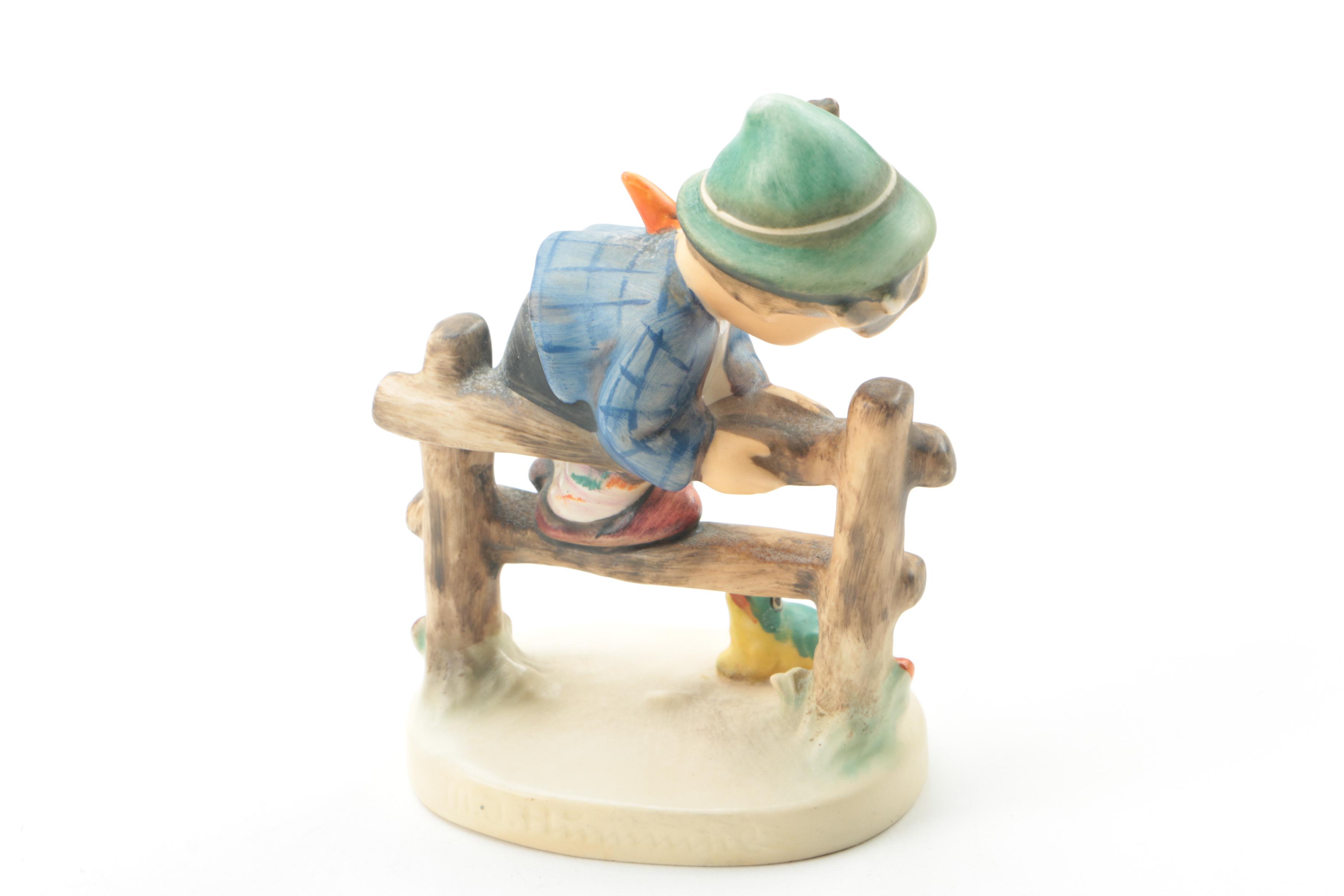 Hummel Figurines Including "Little Gardener" and "Singing Lesson"