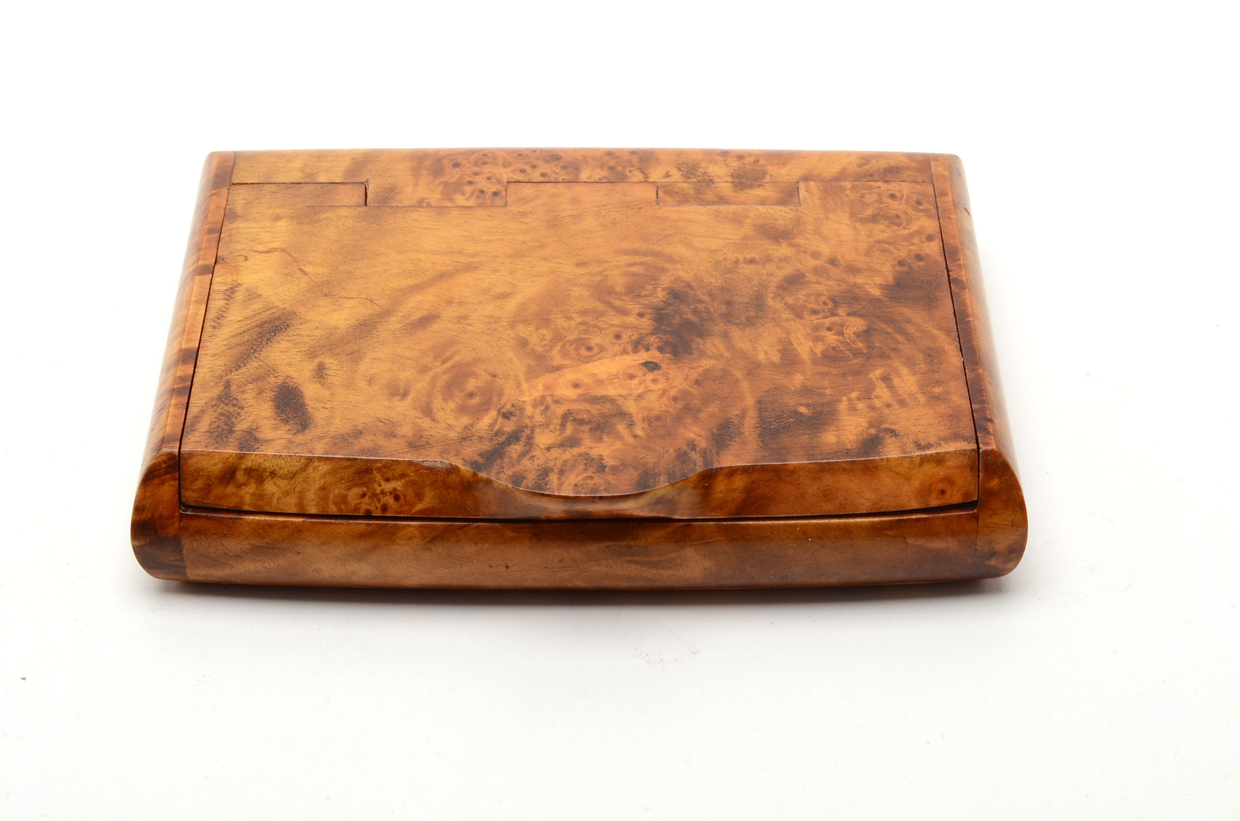 Russian Karelian Birch Snuff Case