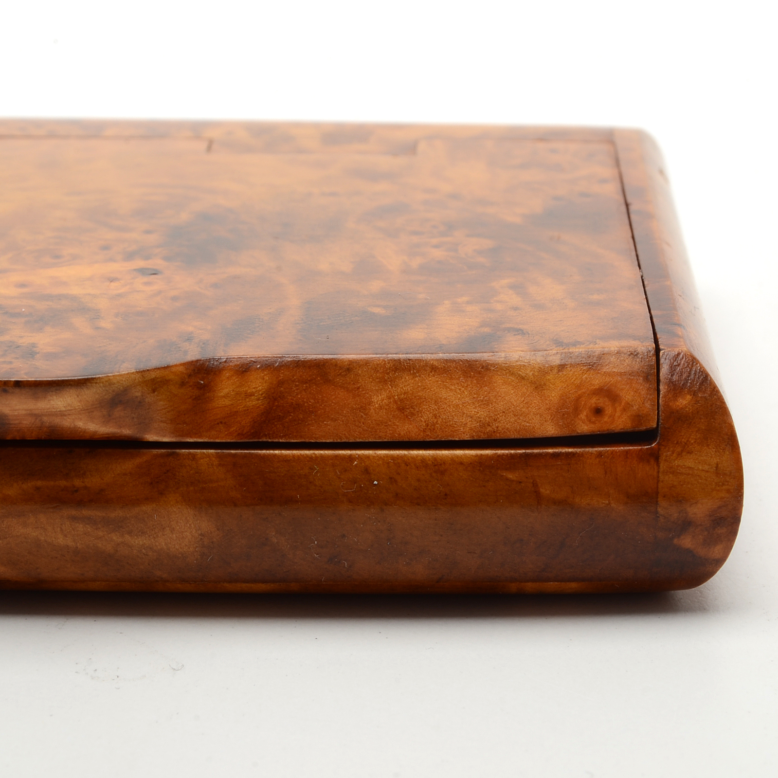Russian Karelian Birch Snuff Case