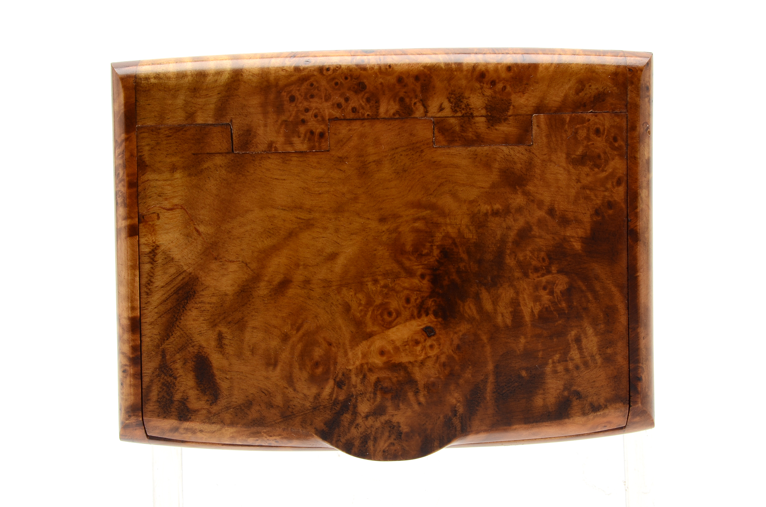 Russian Karelian Birch Snuff Case