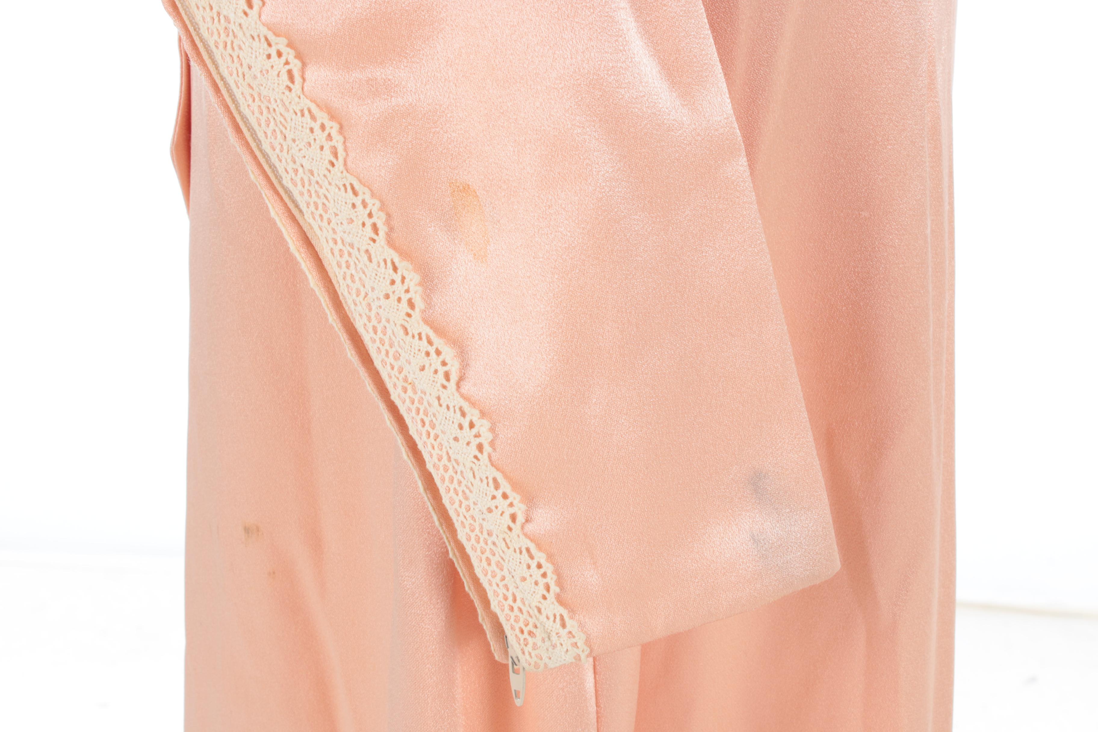 Vintage Lace and Satin Formal Dresses