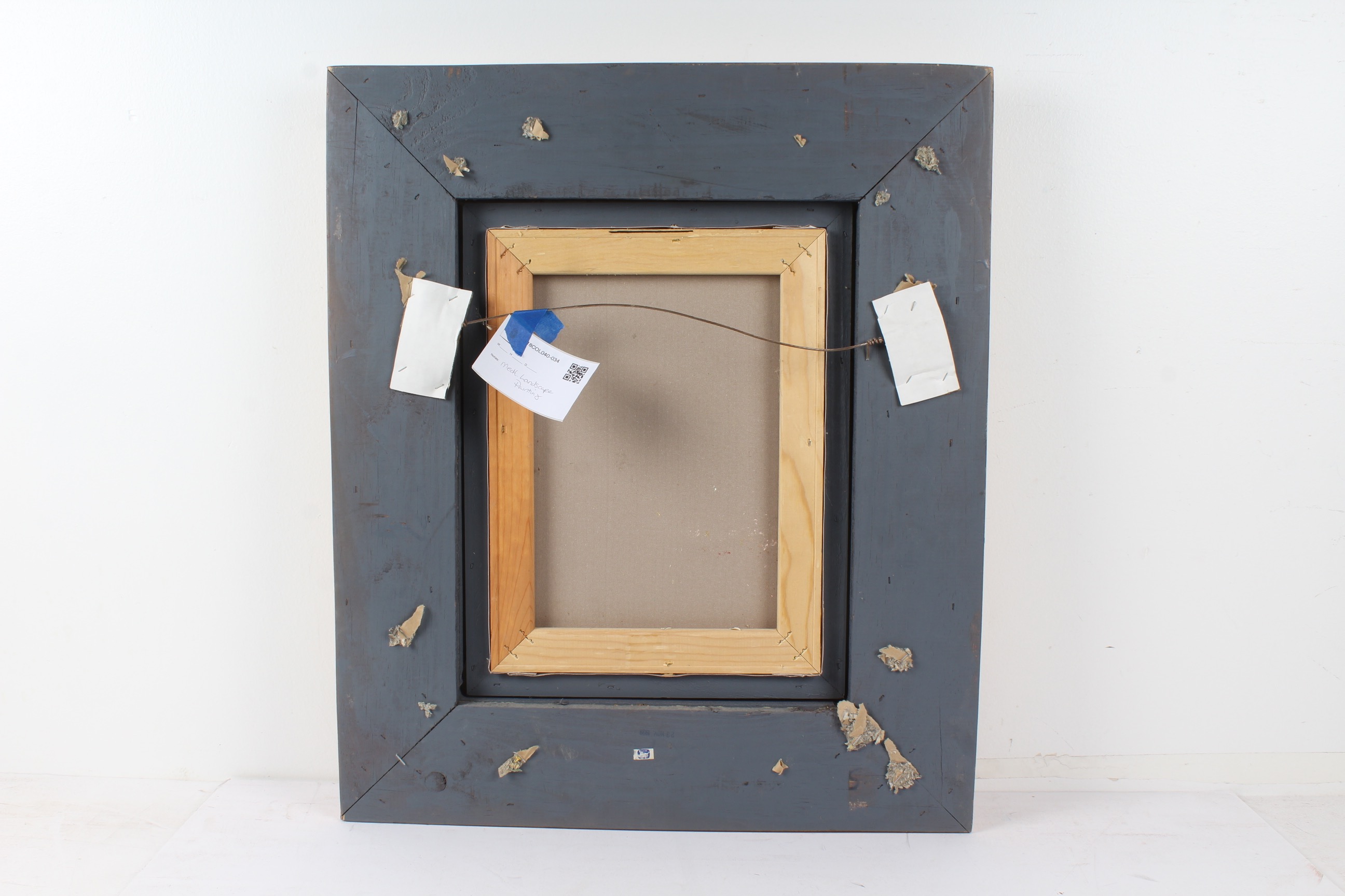 Oil Painting of Mediterranean Landscape