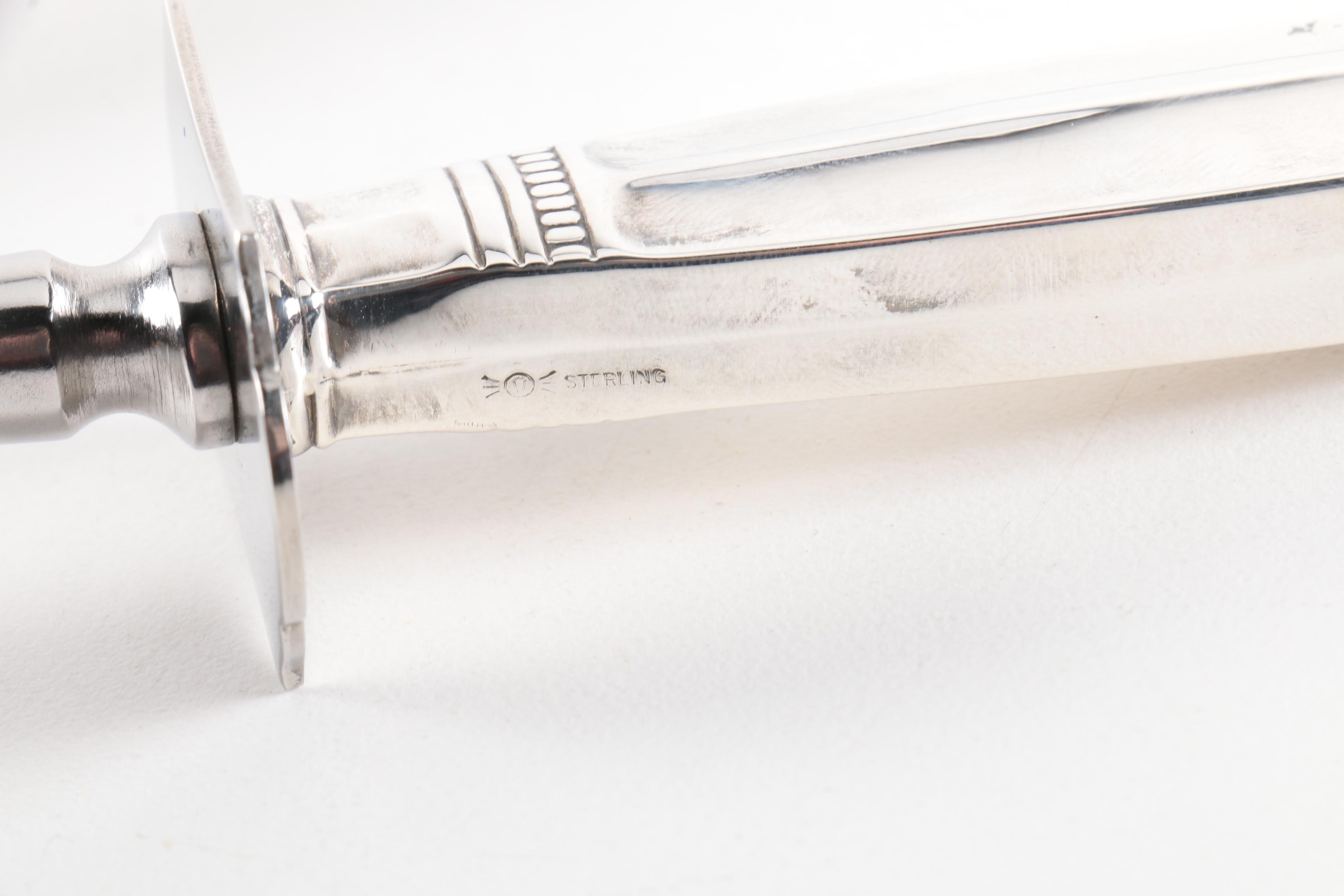 Frank M. Whiting "Princess Ingrid" Sterling Silver Handled Carving Set and More