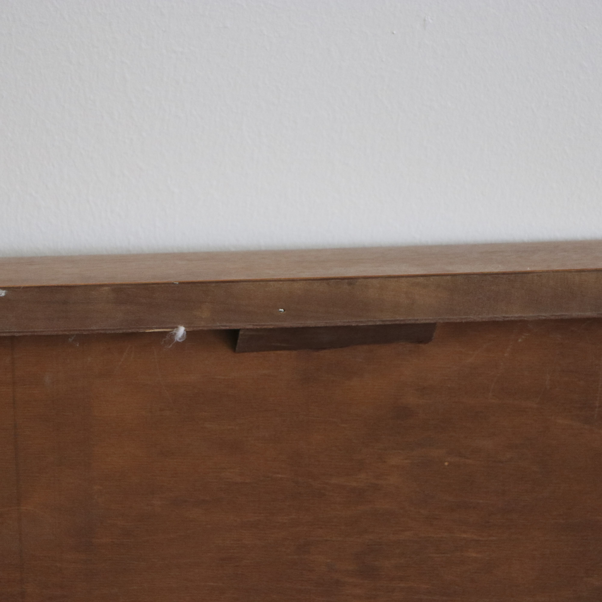 Mid Century Modern Twin Headboard and Footboard