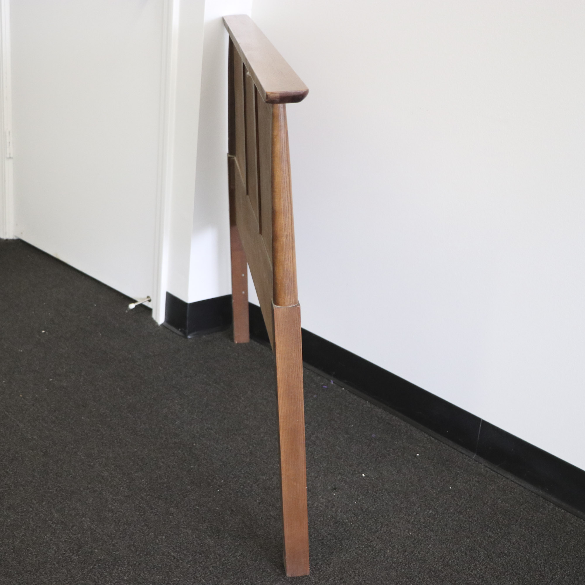 Mid Century Modern Twin Headboard and Footboard