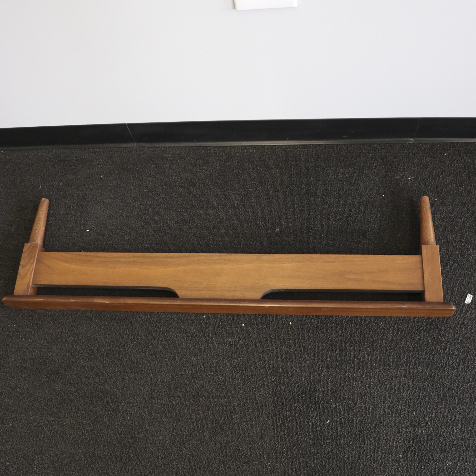 Mid Century Modern Twin Headboard and Footboard