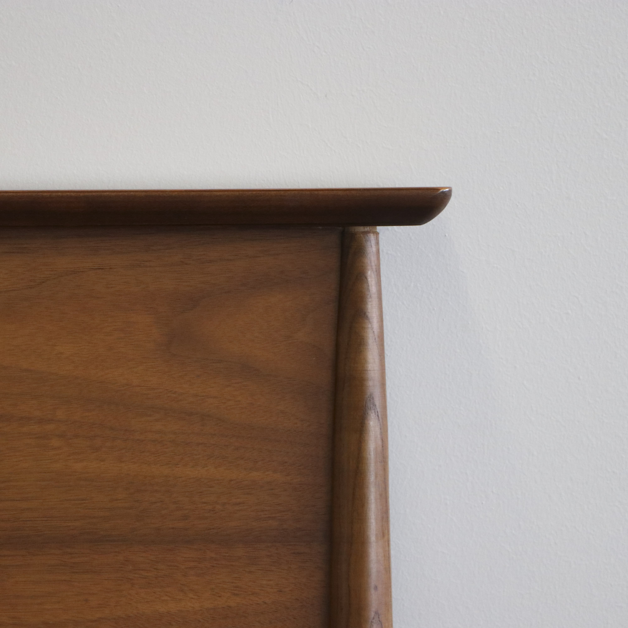 Mid Century Modern Twin Headboard and Footboard