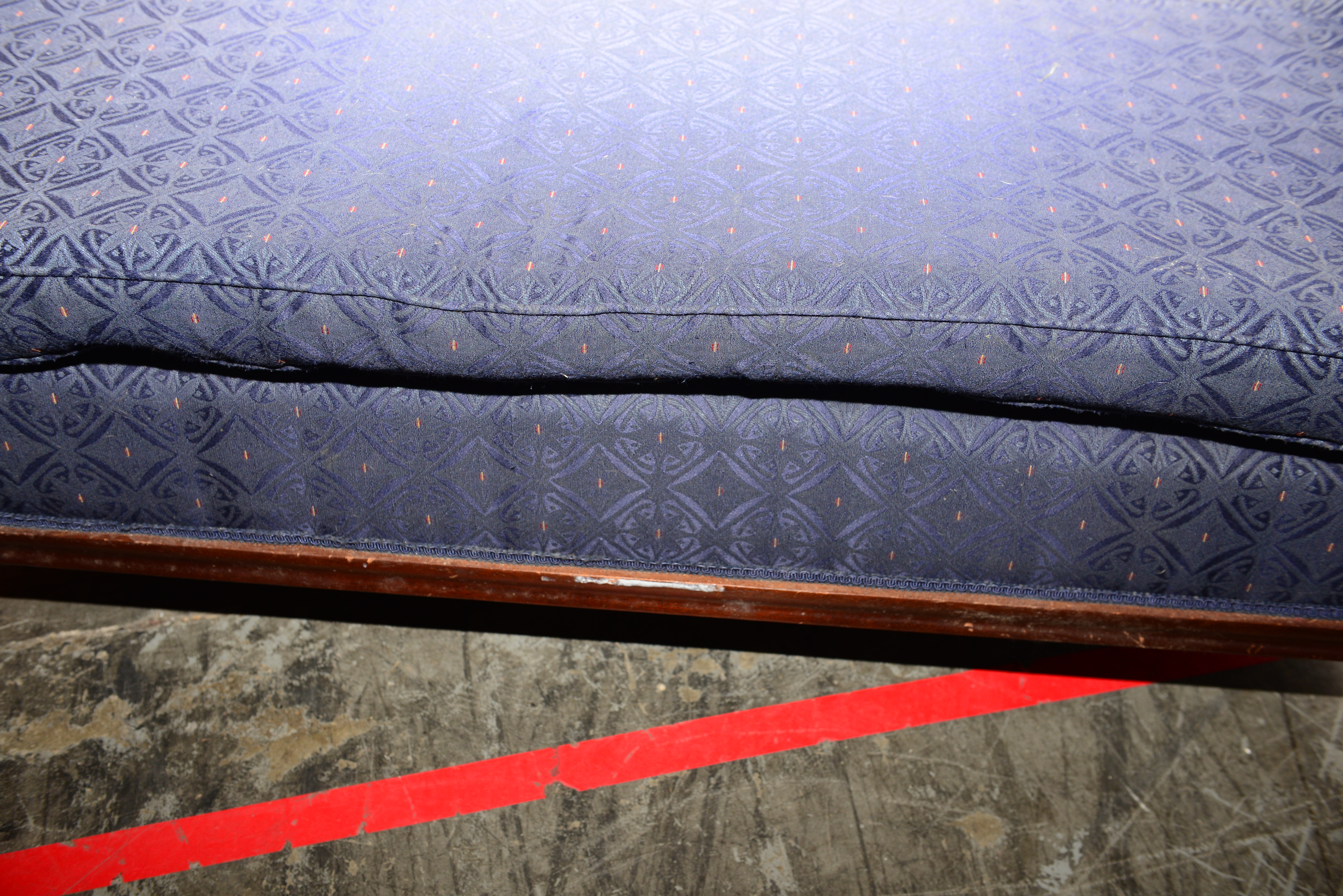 Antique Duncan Phyfe Style Gooseneck Sofa