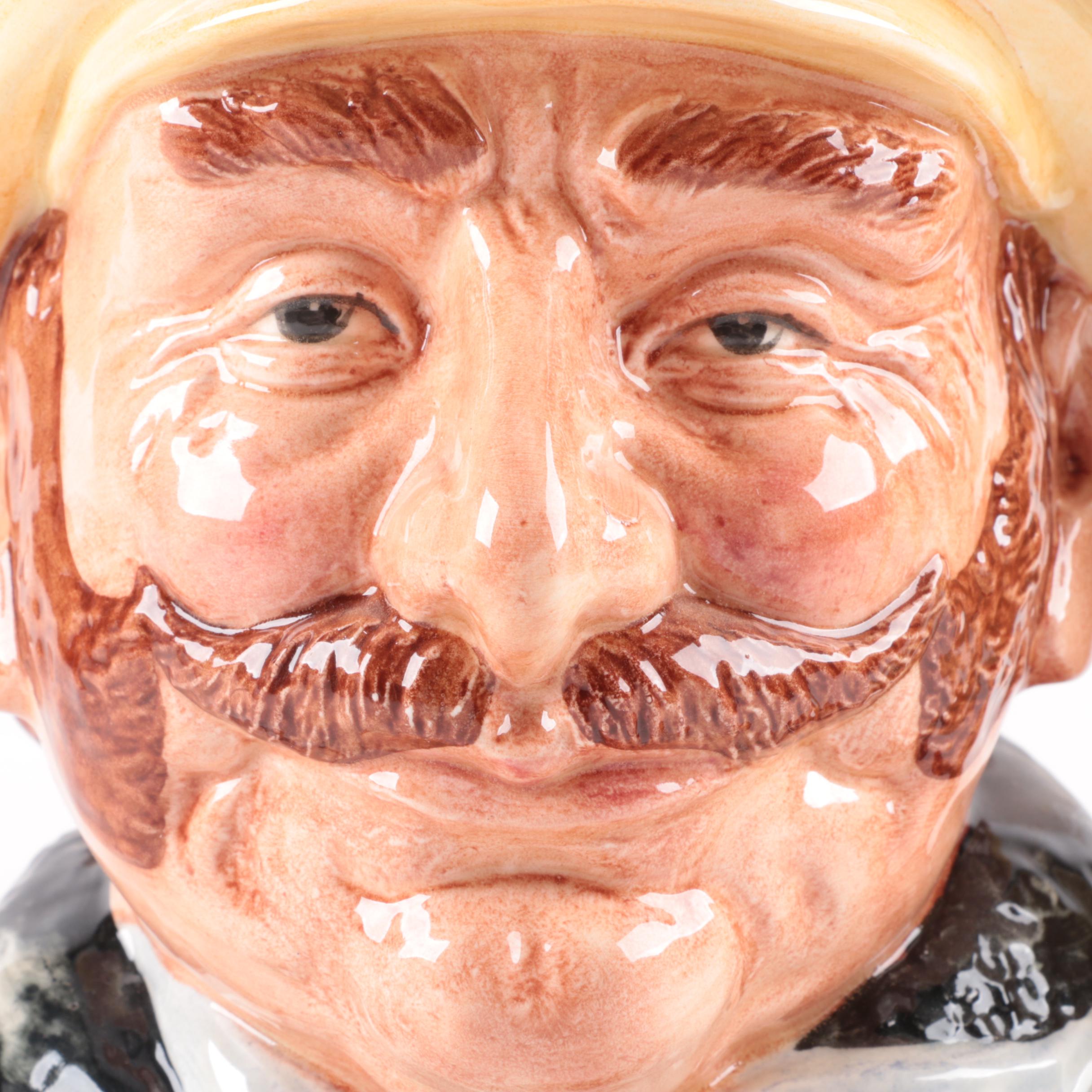 Royal Doulton "Veteran Motorist" Character Jug