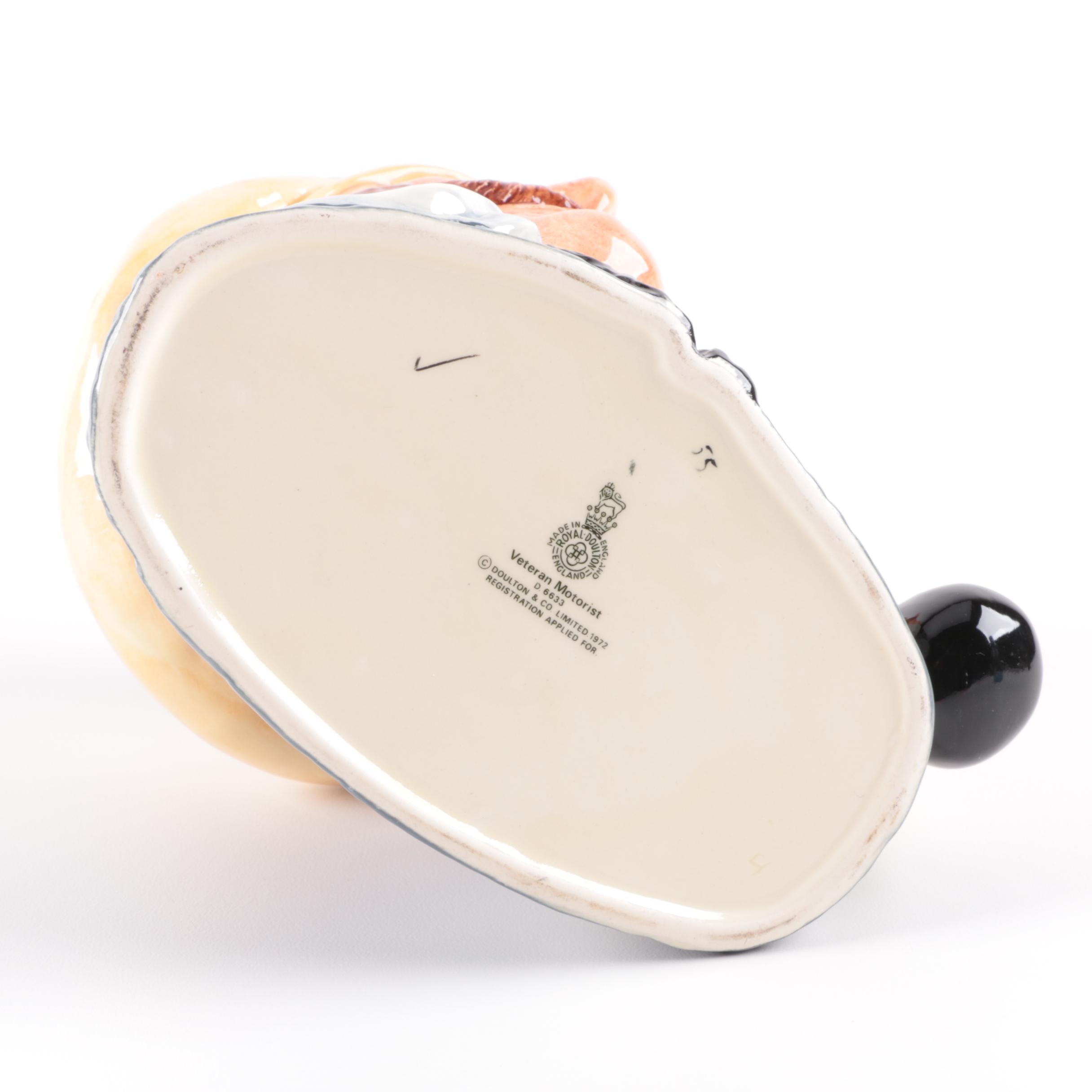 Royal Doulton "Veteran Motorist" Character Jug