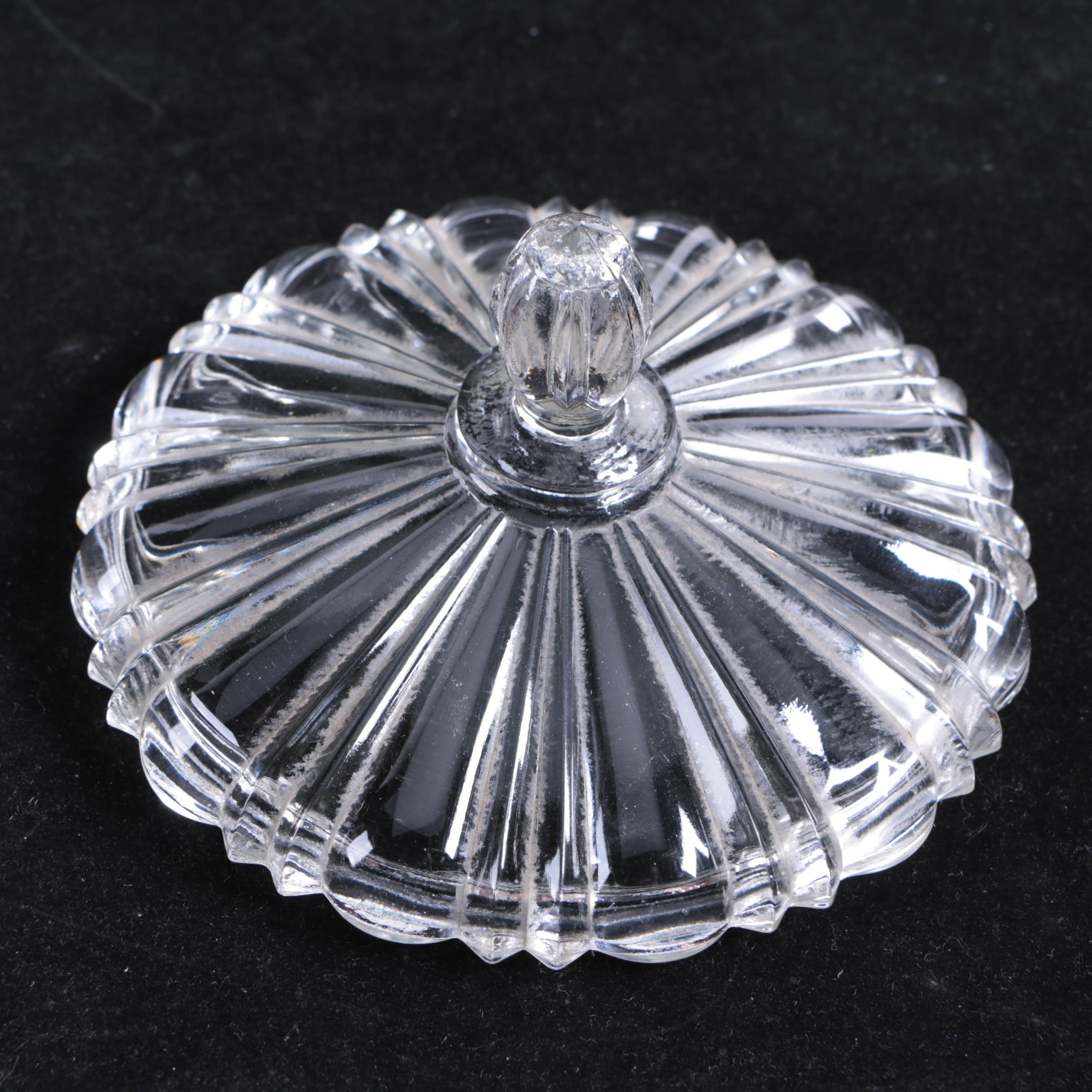 Anchor Hocking "Old Cafe" and Other Vintage Glass Tableware