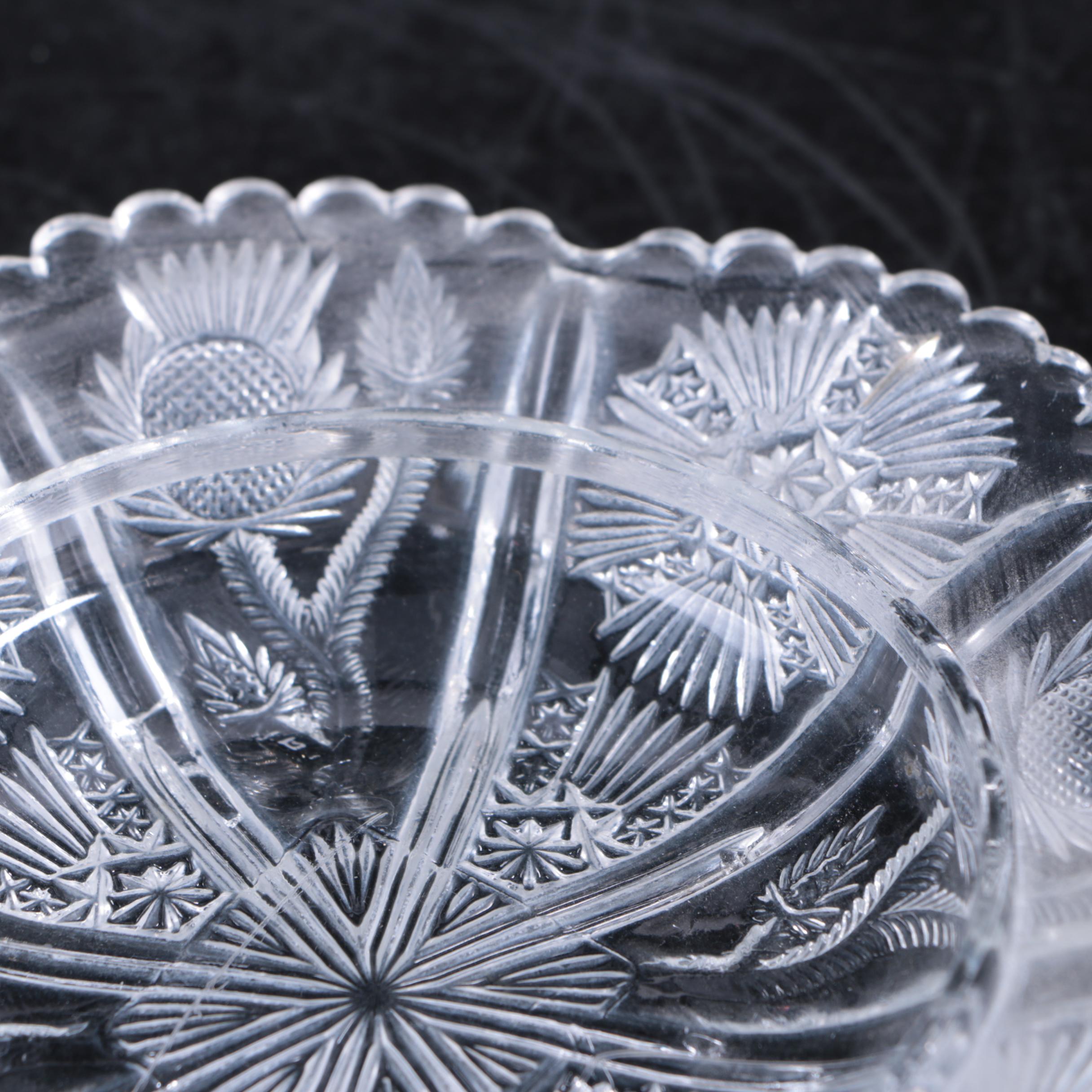 Anchor Hocking "Old Cafe" and Other Vintage Glass Tableware