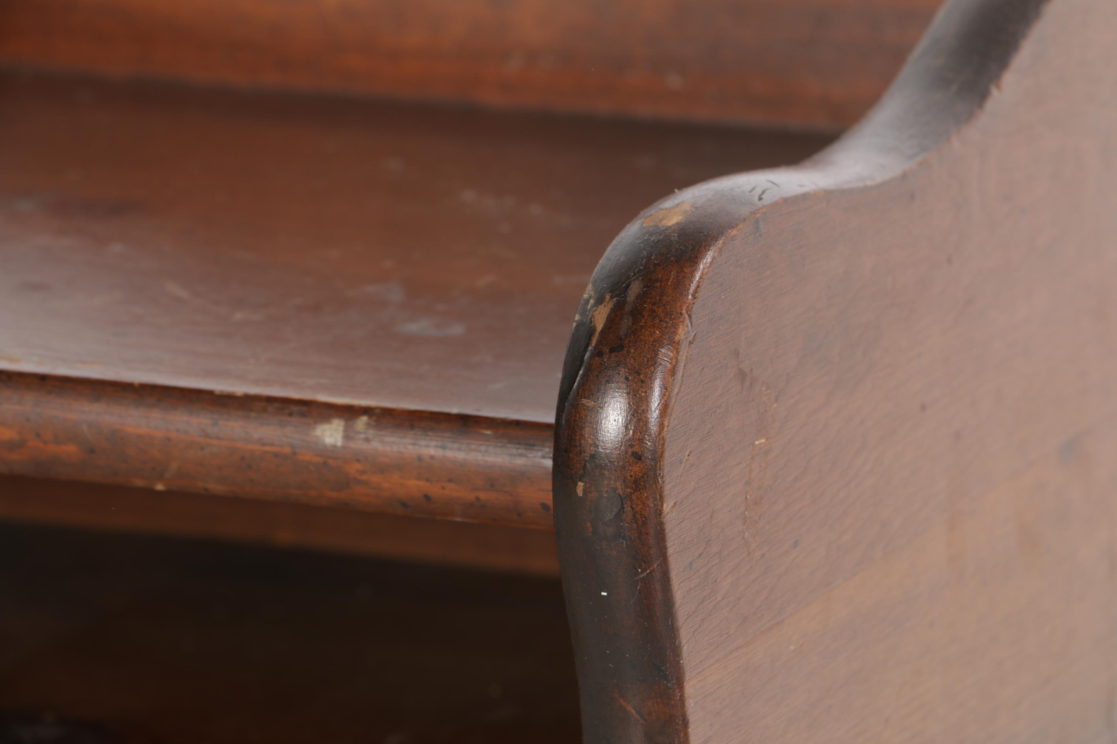 Vintage Pine Child's School Desk