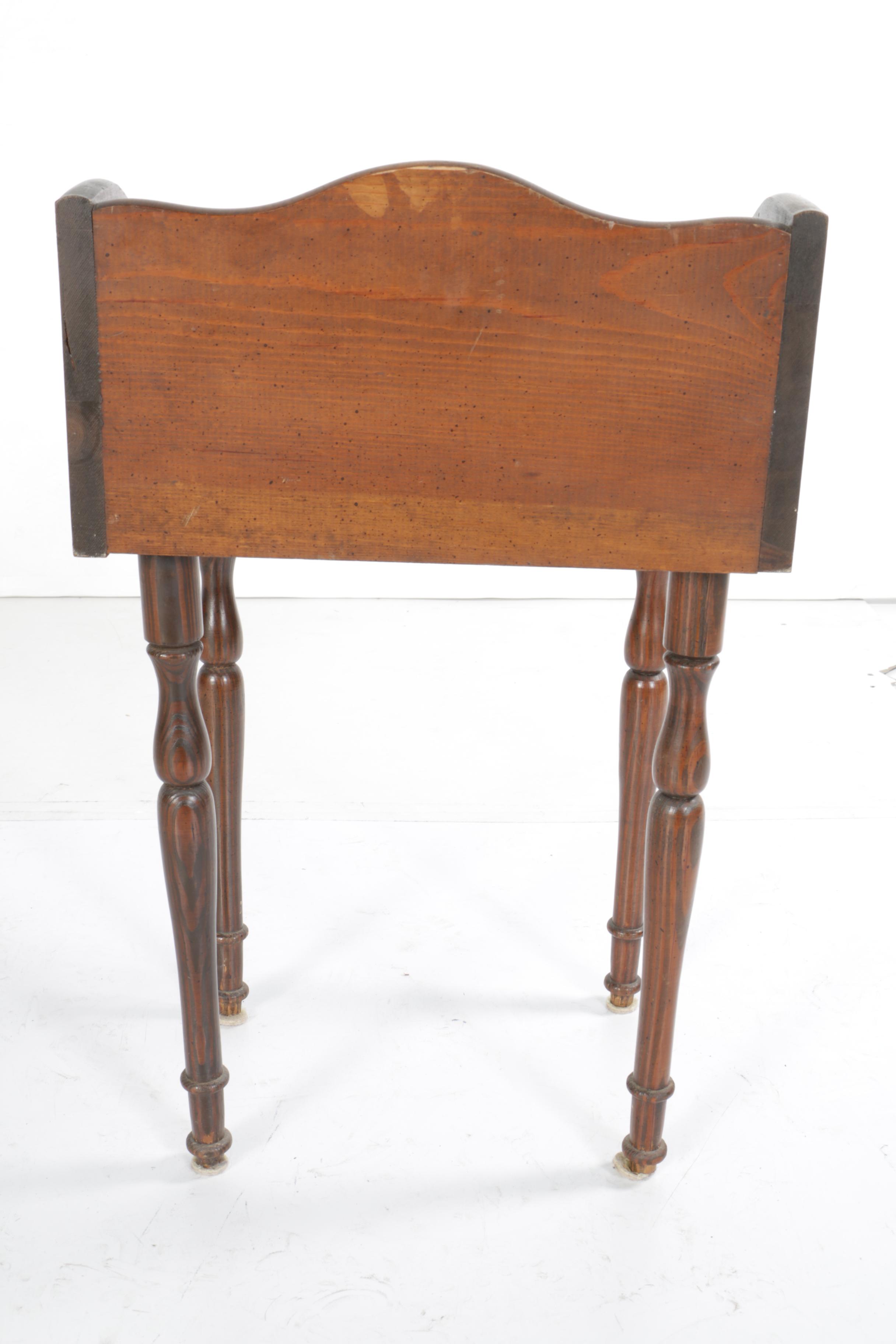 Vintage Pine Child's School Desk