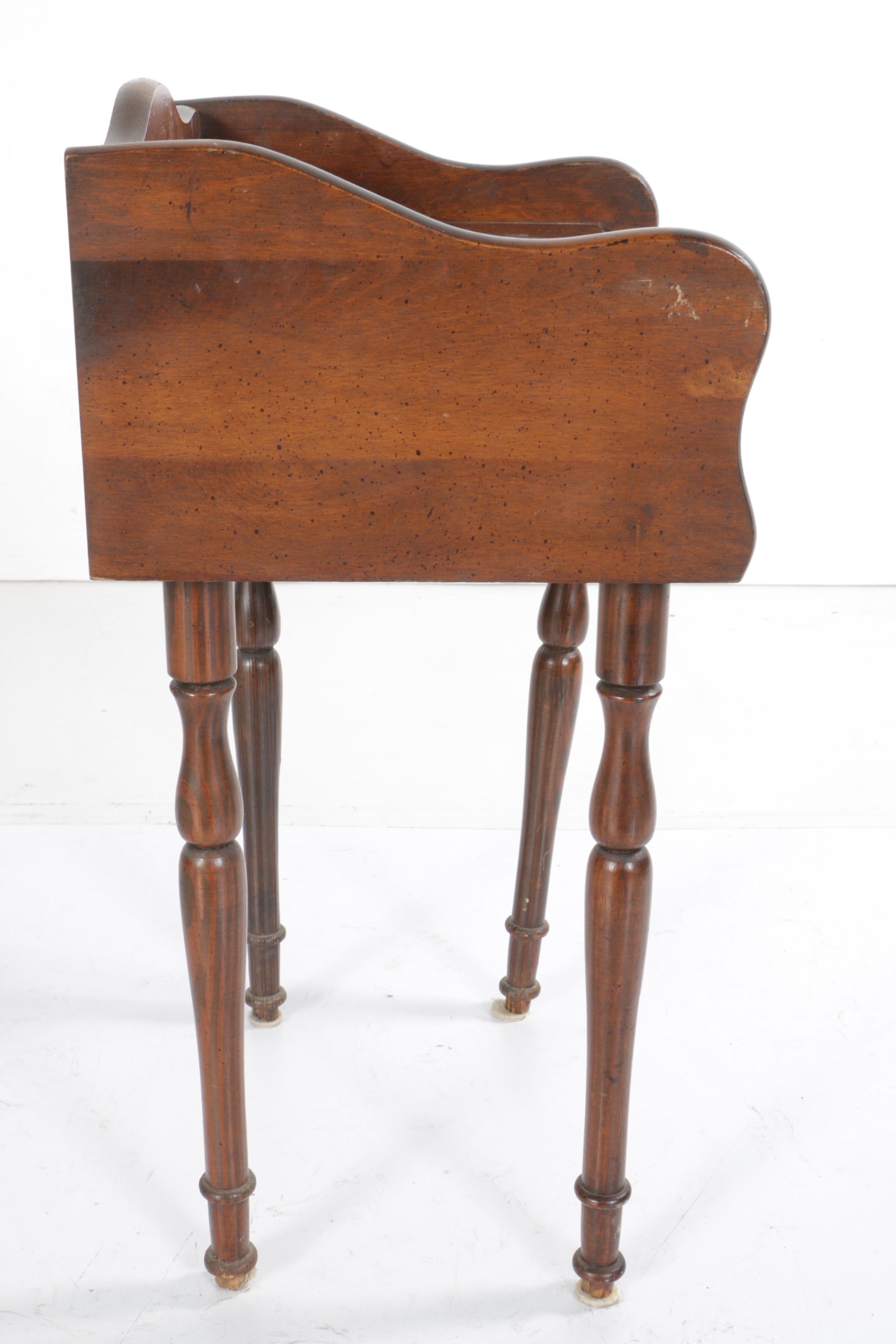 Vintage Pine Child's School Desk