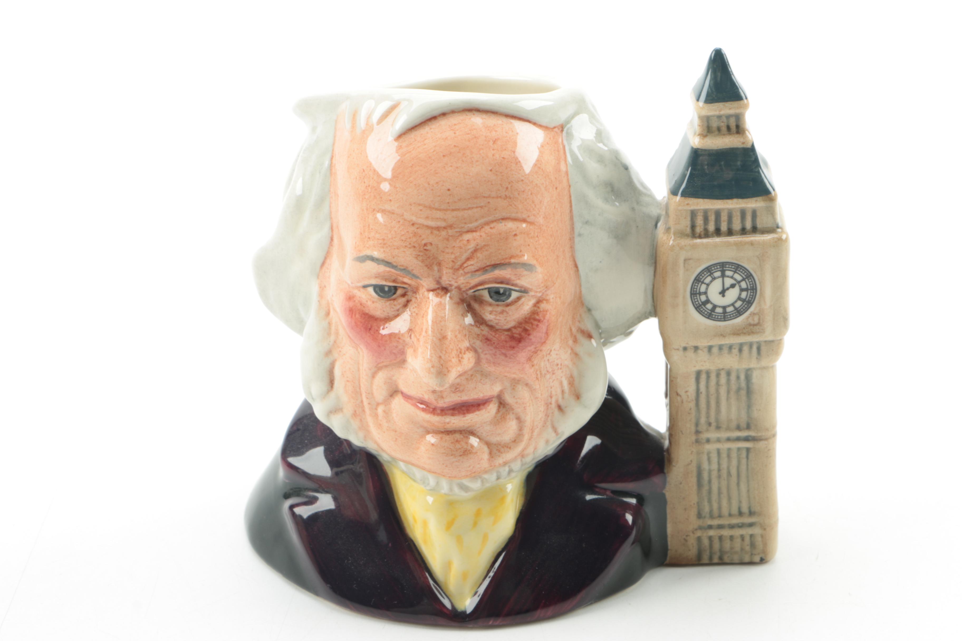 Royal Doulton "John Doulton" and "Sam Johnson" Character Mugs