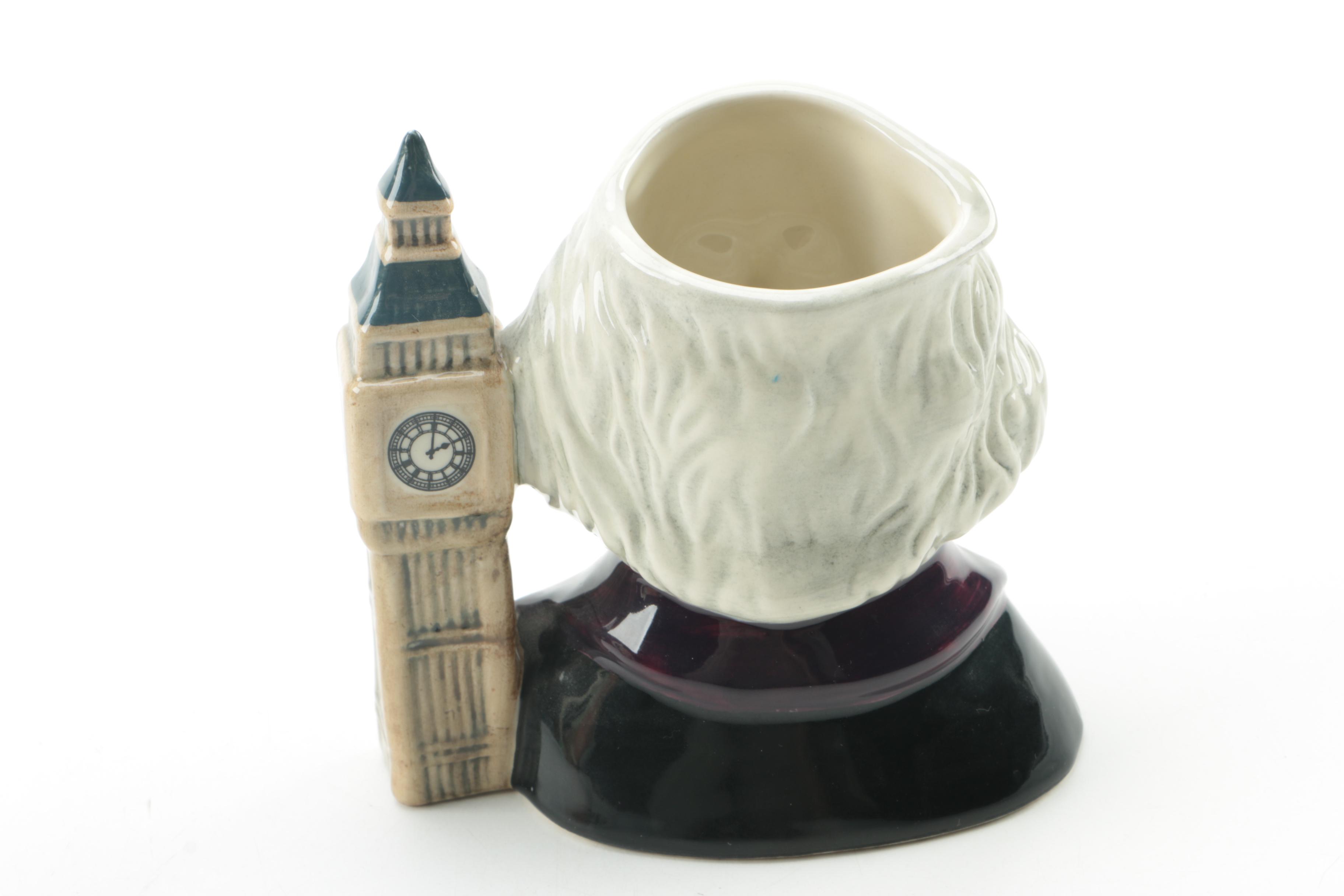 Royal Doulton "John Doulton" and "Sam Johnson" Character Mugs