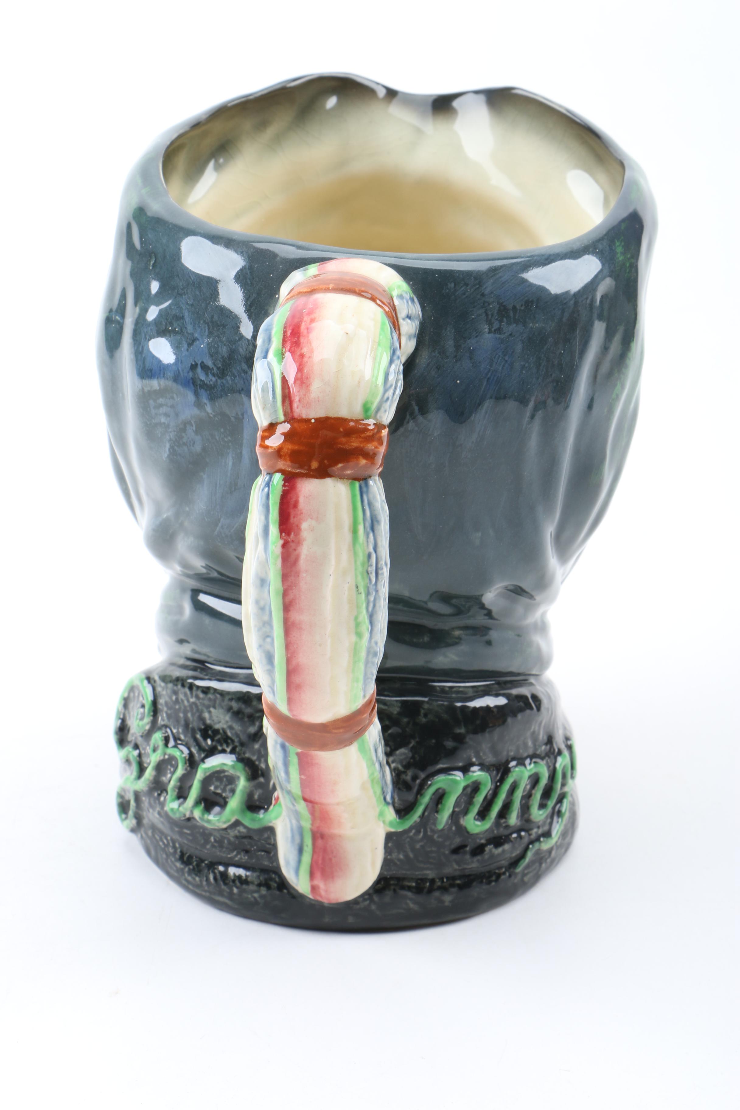 Vintage Royal Doulton "Uncle Tom Cobbleigh" D6337 and "Granny" Character Jugs