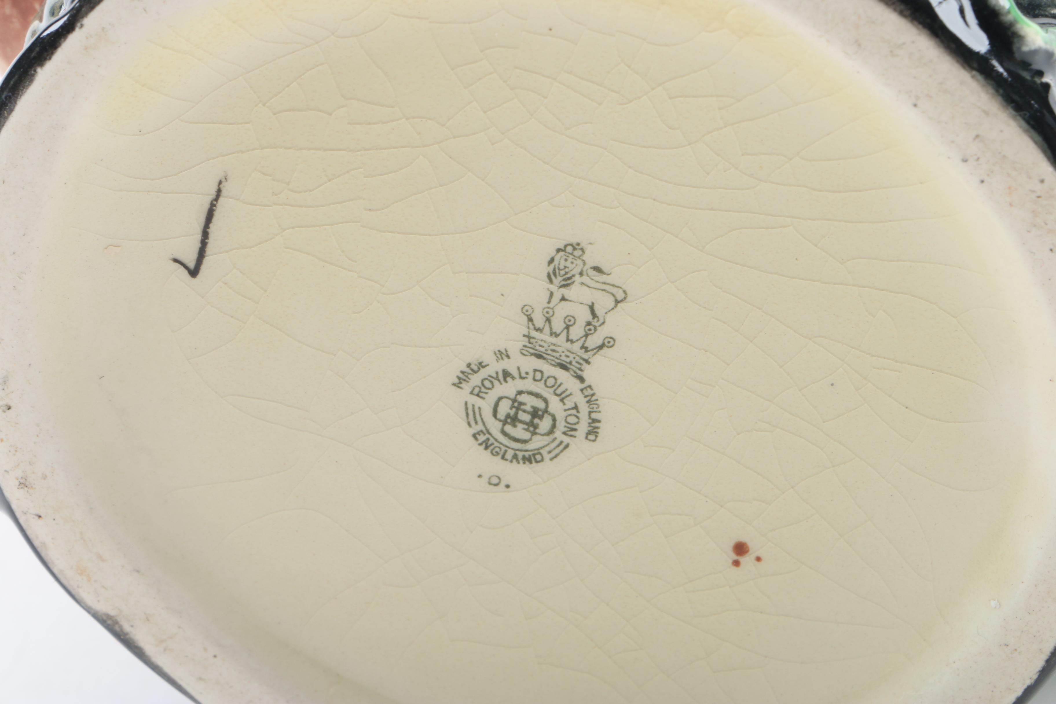 Vintage Royal Doulton "Uncle Tom Cobbleigh" D6337 and "Granny" Character Jugs