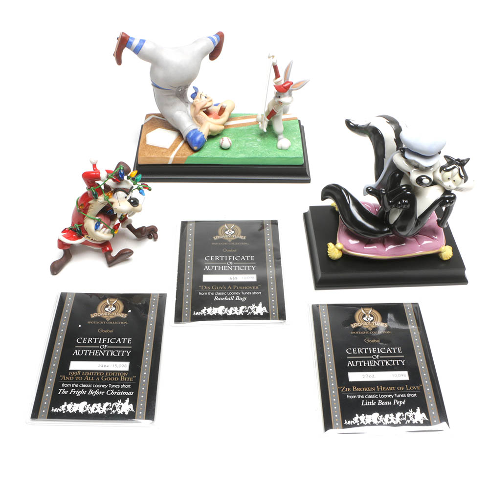 1998 Goebel "Looney Tunes Spotlight Collection" Figurines