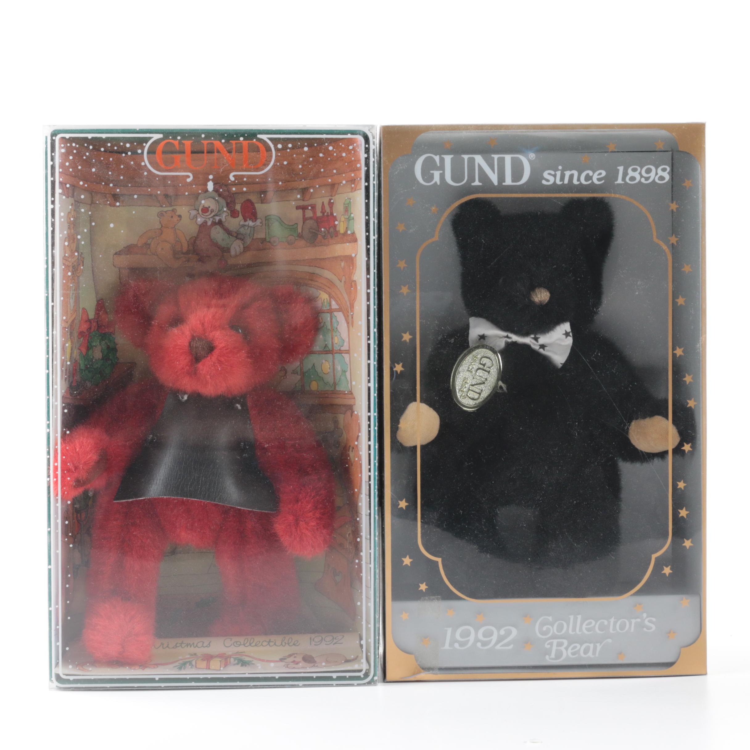 1990s Gund Limited Edition Teddy Bears